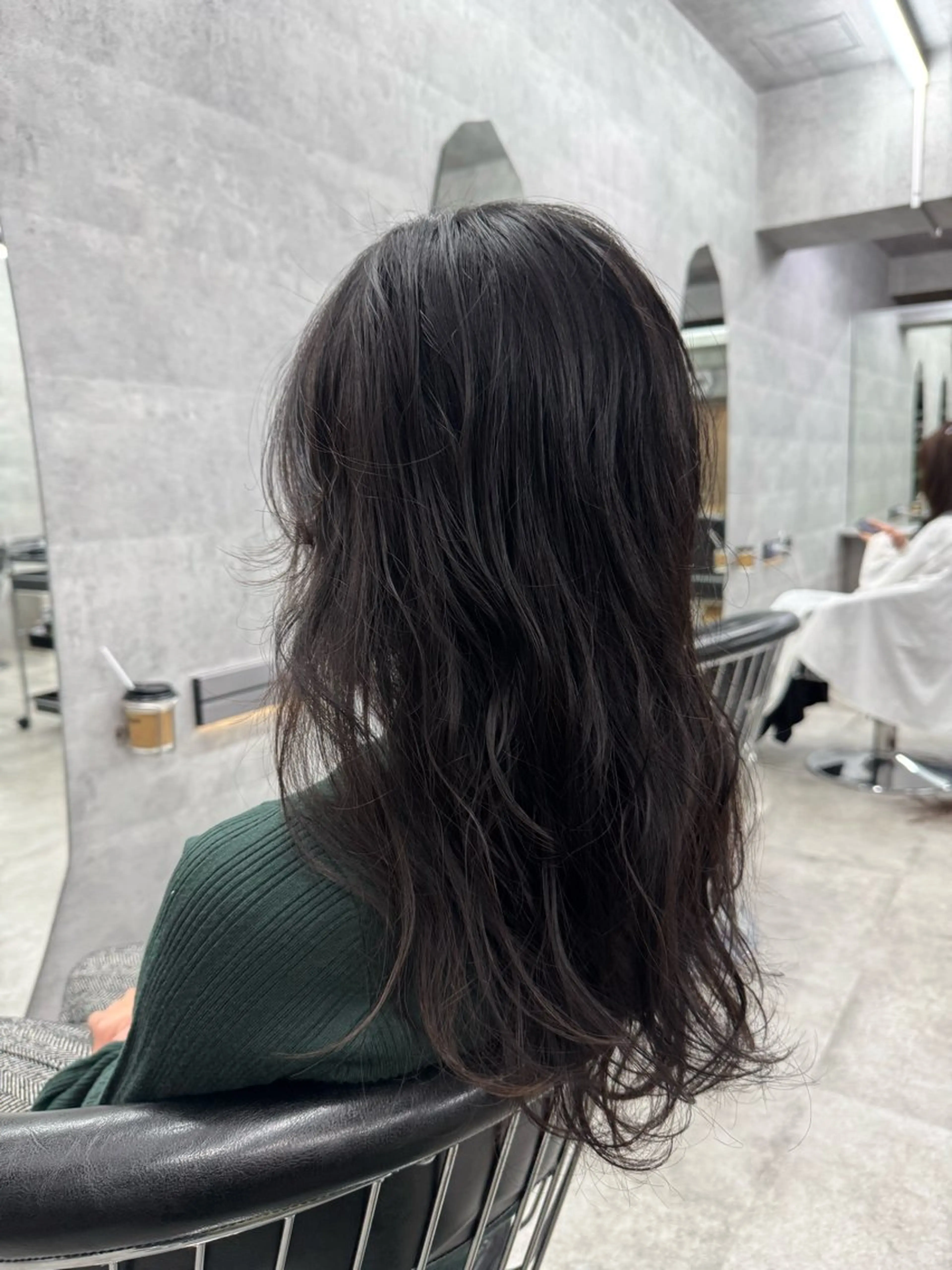 ロング パーマ あなたのお悩み改善" You"💚❤️💛のヘアスタイル