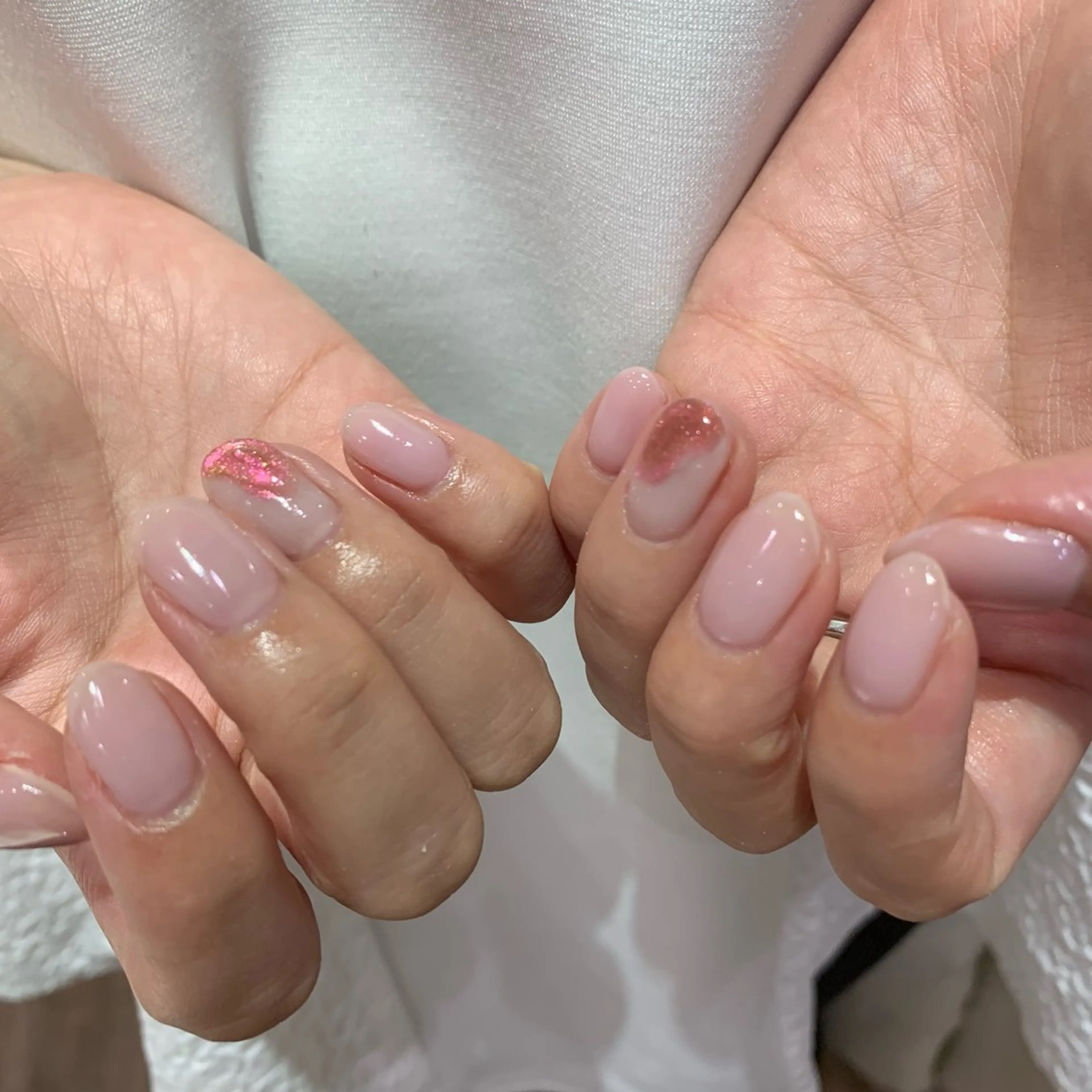 ネイル アートネイル ワンカラーネイル ELAN) Hasegawaのネイルデザイン