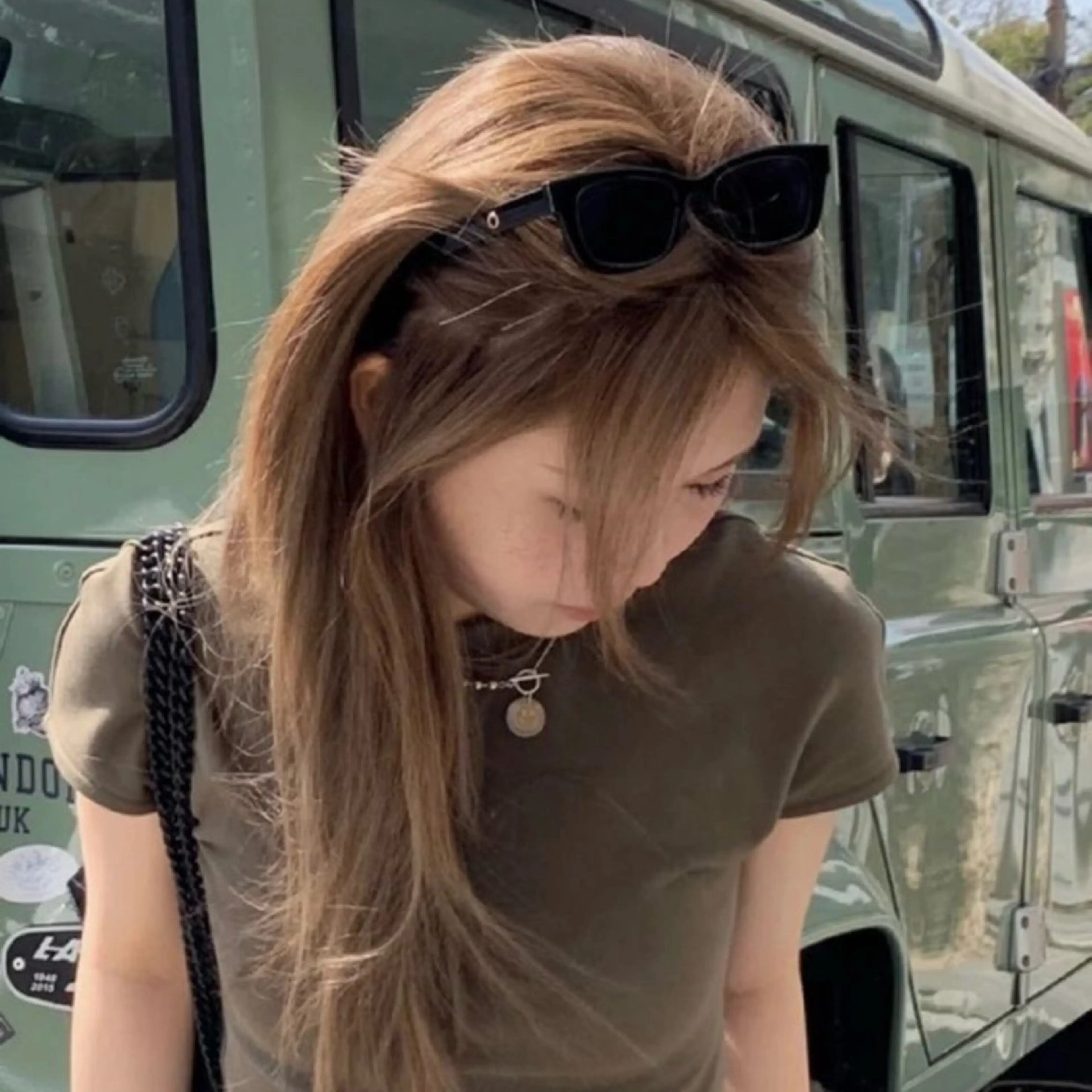 カラー ヘアカラー トリートメント ヘアセット 🤍ベージュ/透明感 韓国ヘア/まりん🤍のヘアスタイル