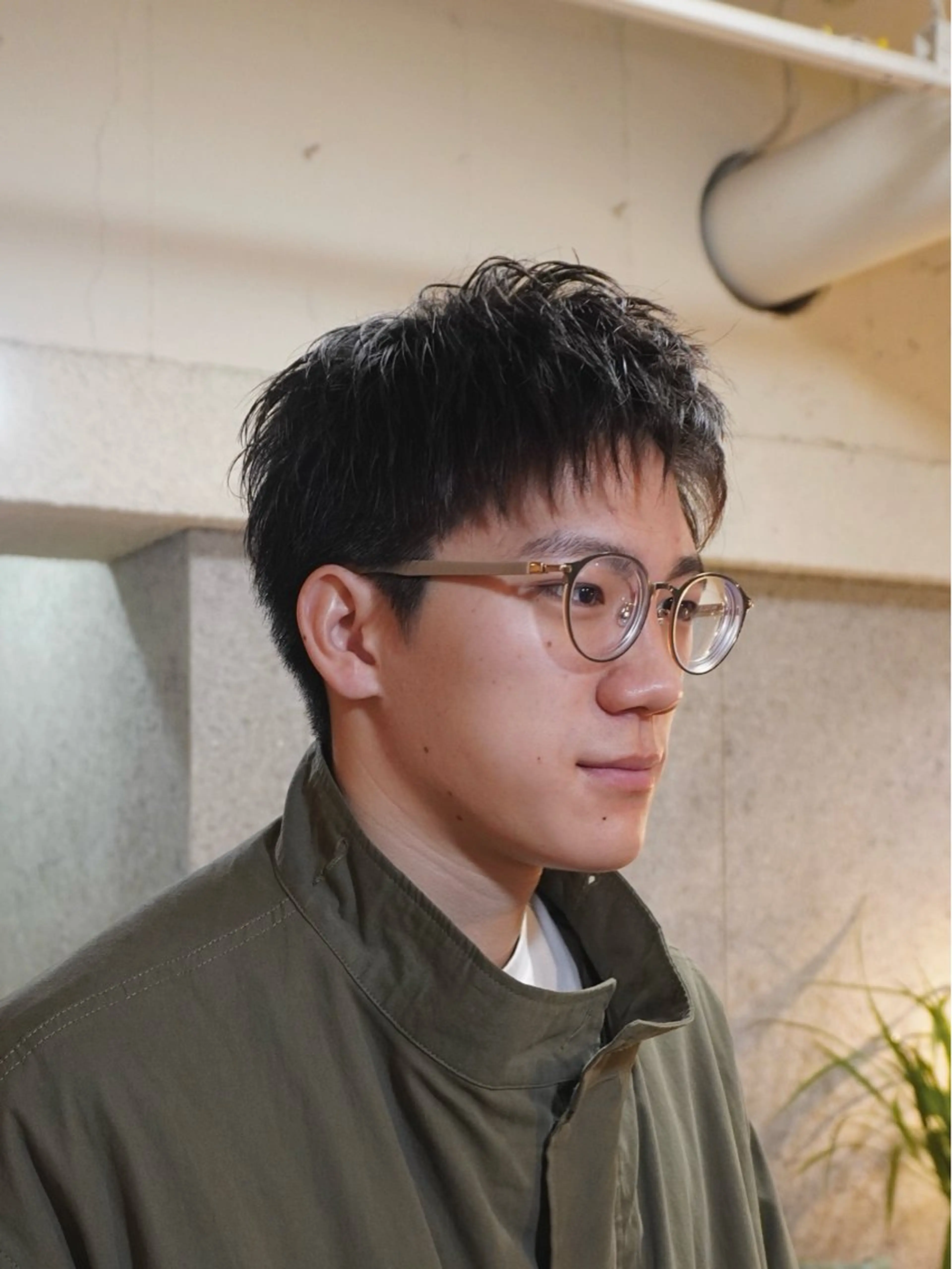 メンズ メンズショート カット 💇‍♂️キョウヤ パーマ特化💇‍♀️のヘアスタイル