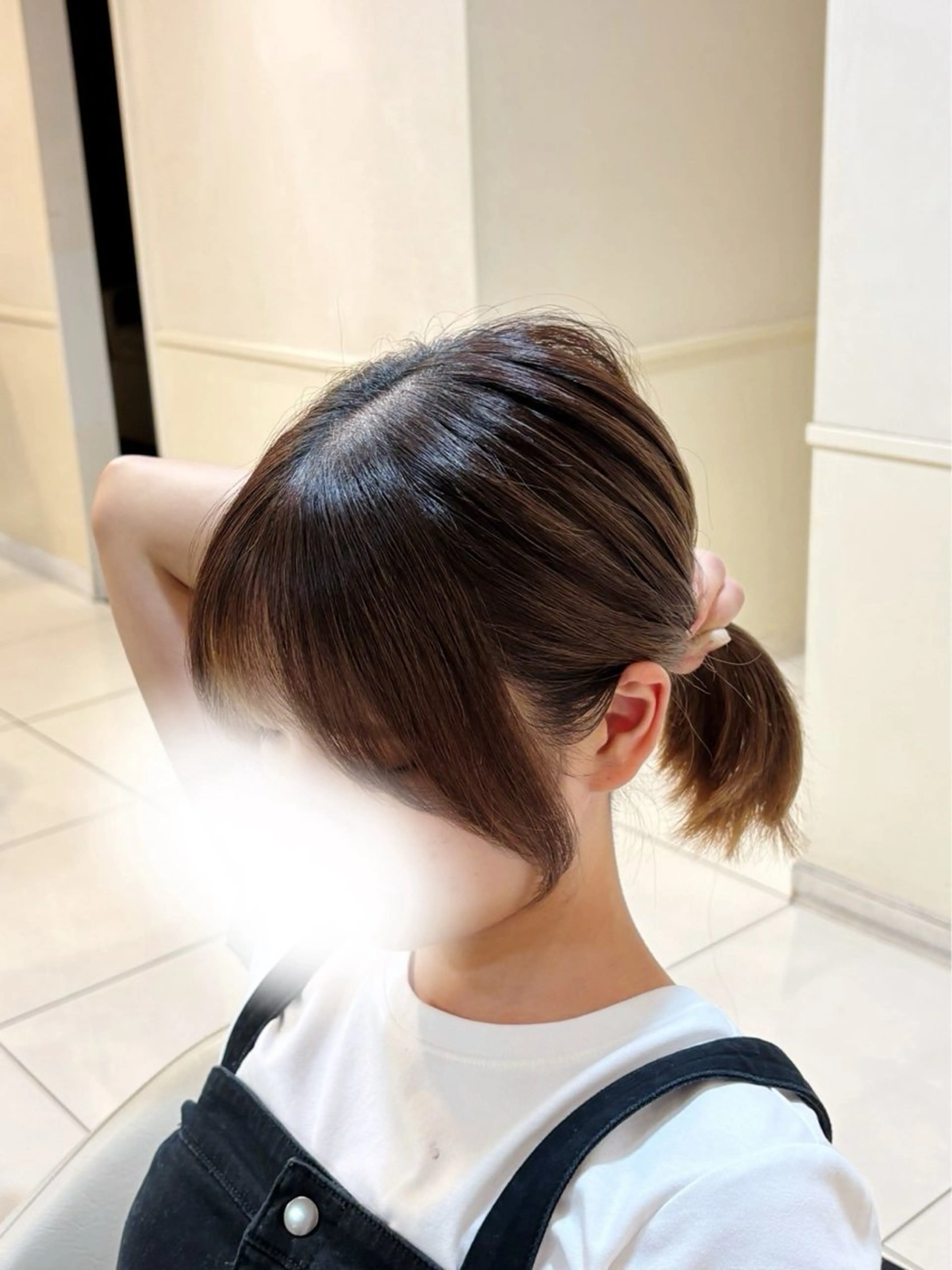根元縮毛矯正(リタッチ)の写真