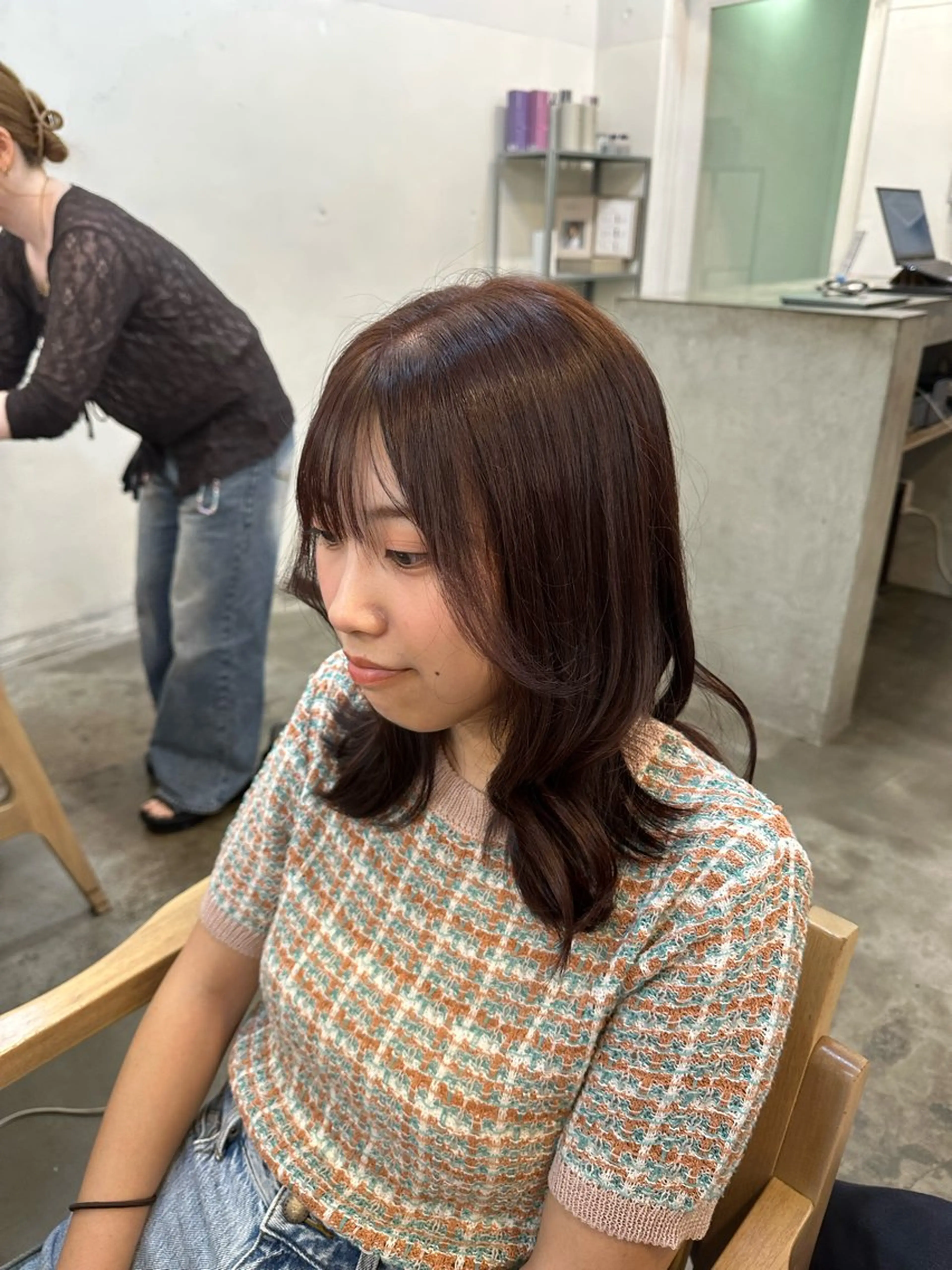セミロング カットモデル募集中/ たなかはやとのヘアスタイル