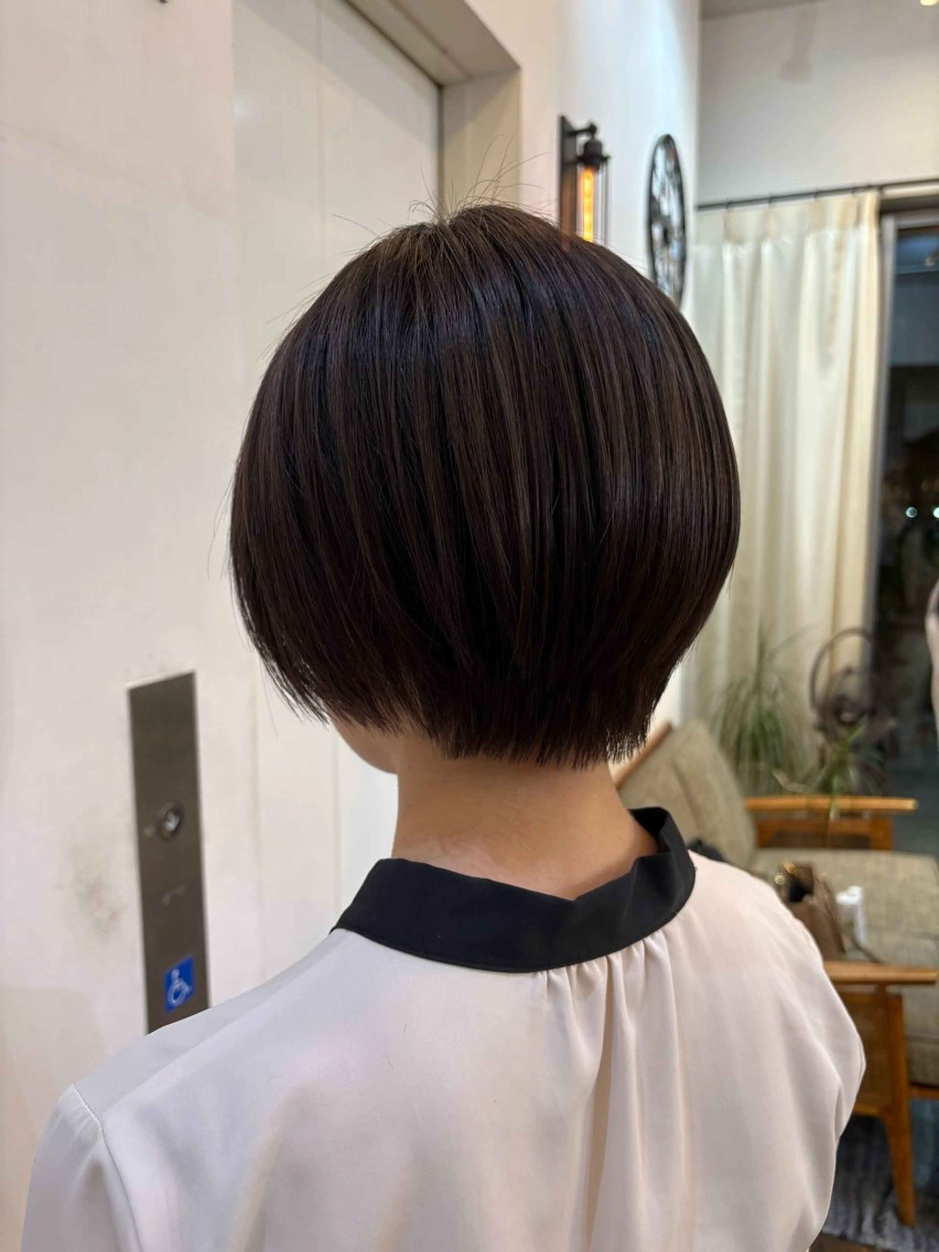 ショート ショートヘア 似合わせカット‪// 鶴我万唯華のヘアスタイル