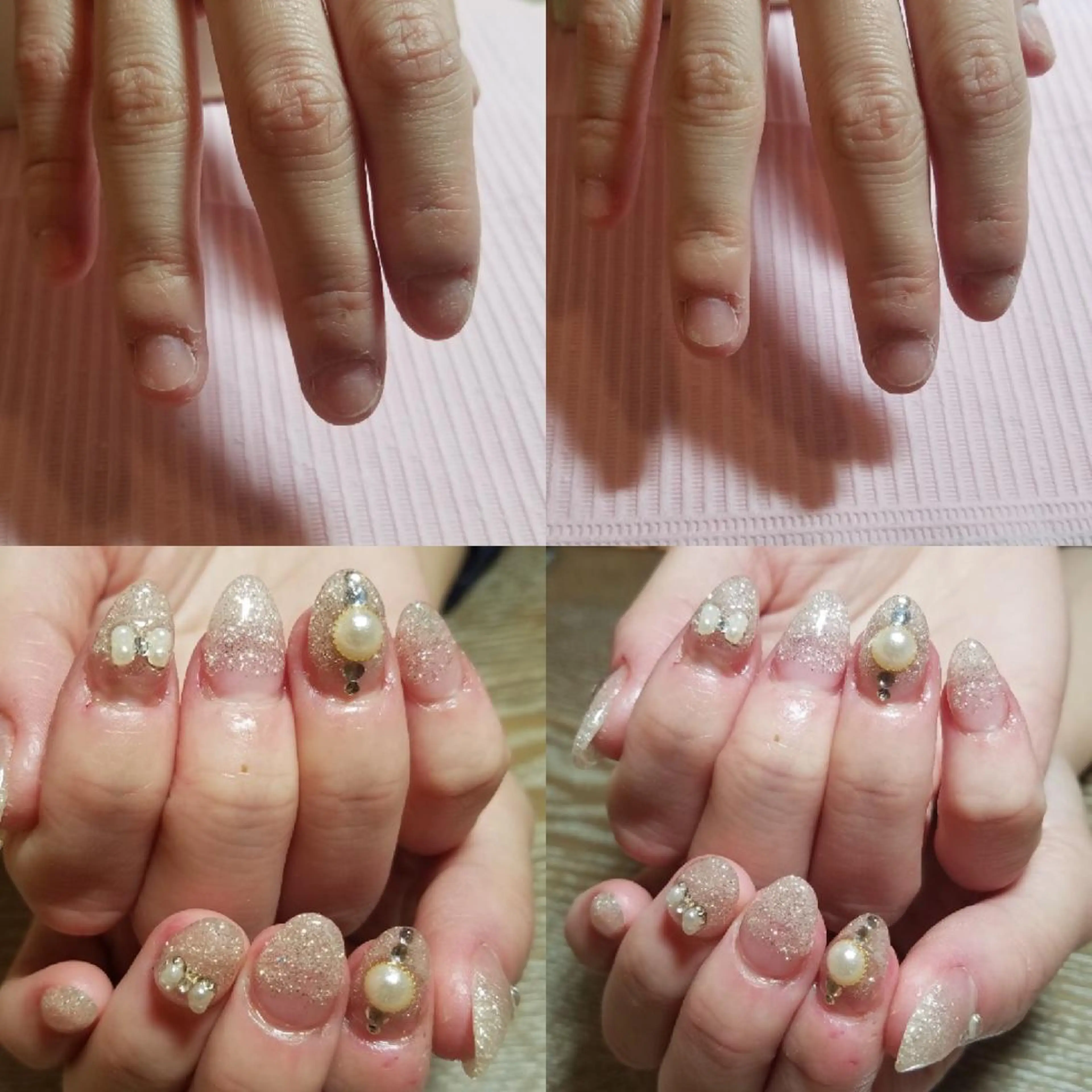 ネイル スカルプネイル JuniNail韓国 ネイリストsuのネイルデザイン