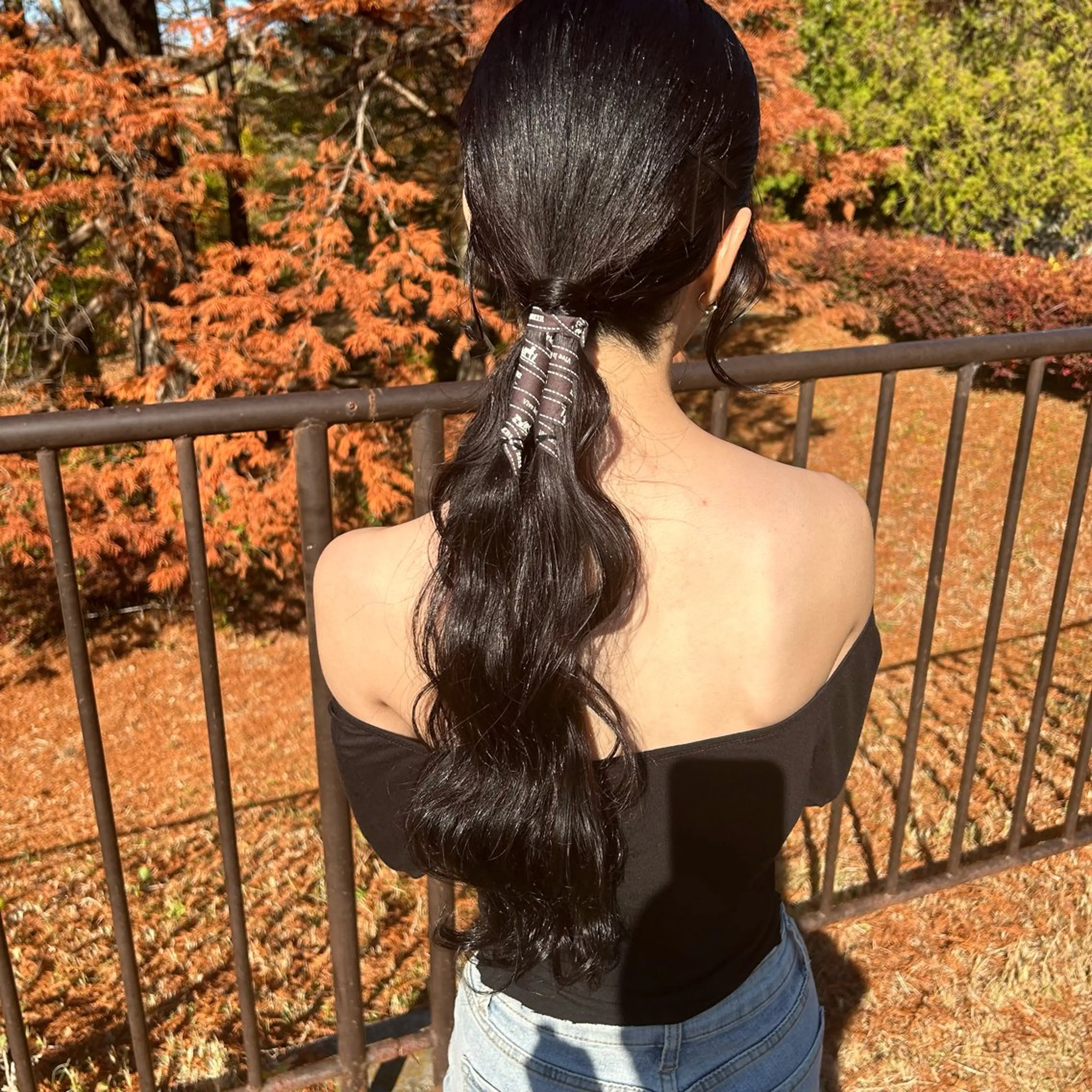 ロング ヘアアレンジ ポニーテール ヘアセット 飯塚 沙衣のヘアスタイル