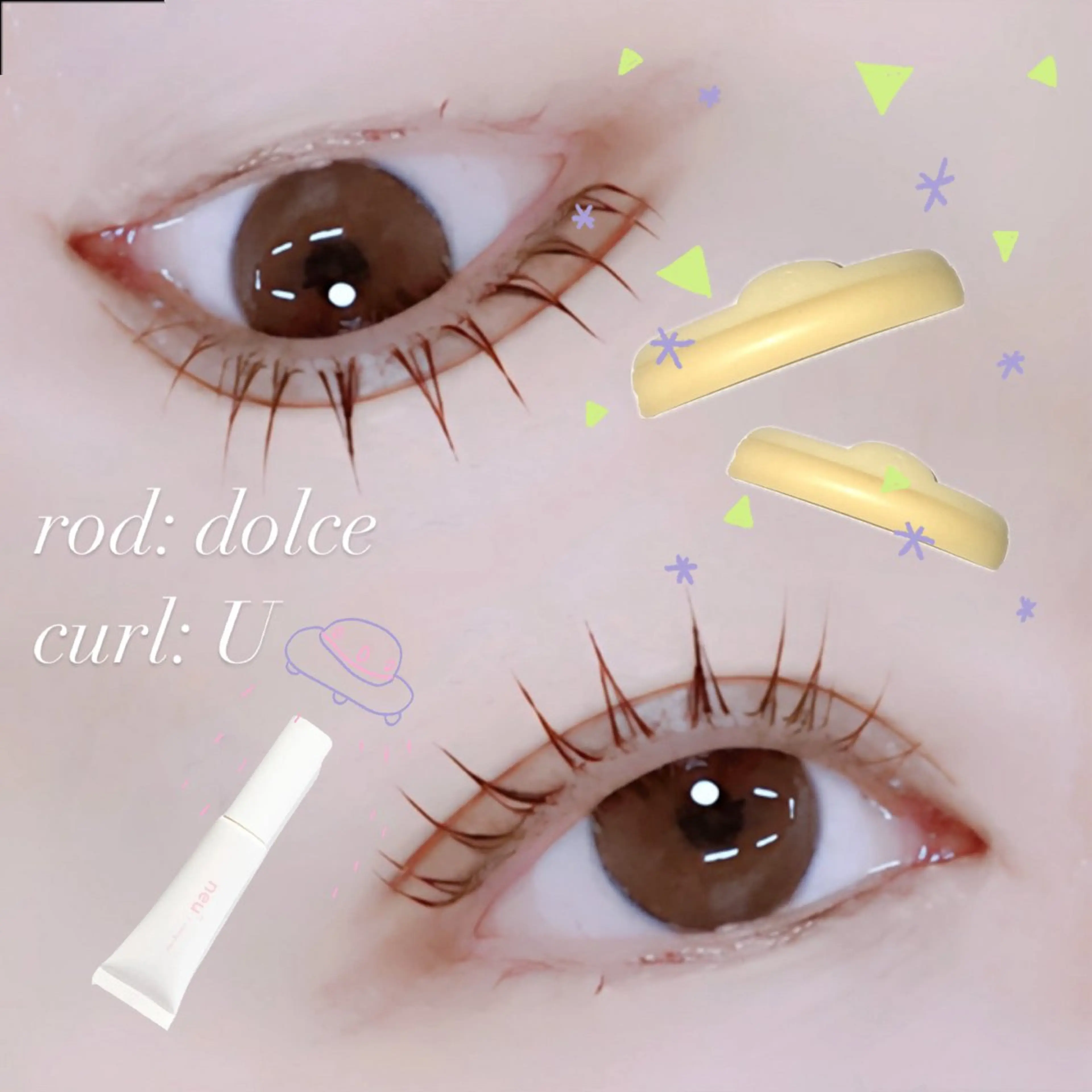 マツエク・マツパ マツパ MONSTER EYELaSHのマツエク・マツパデザイン