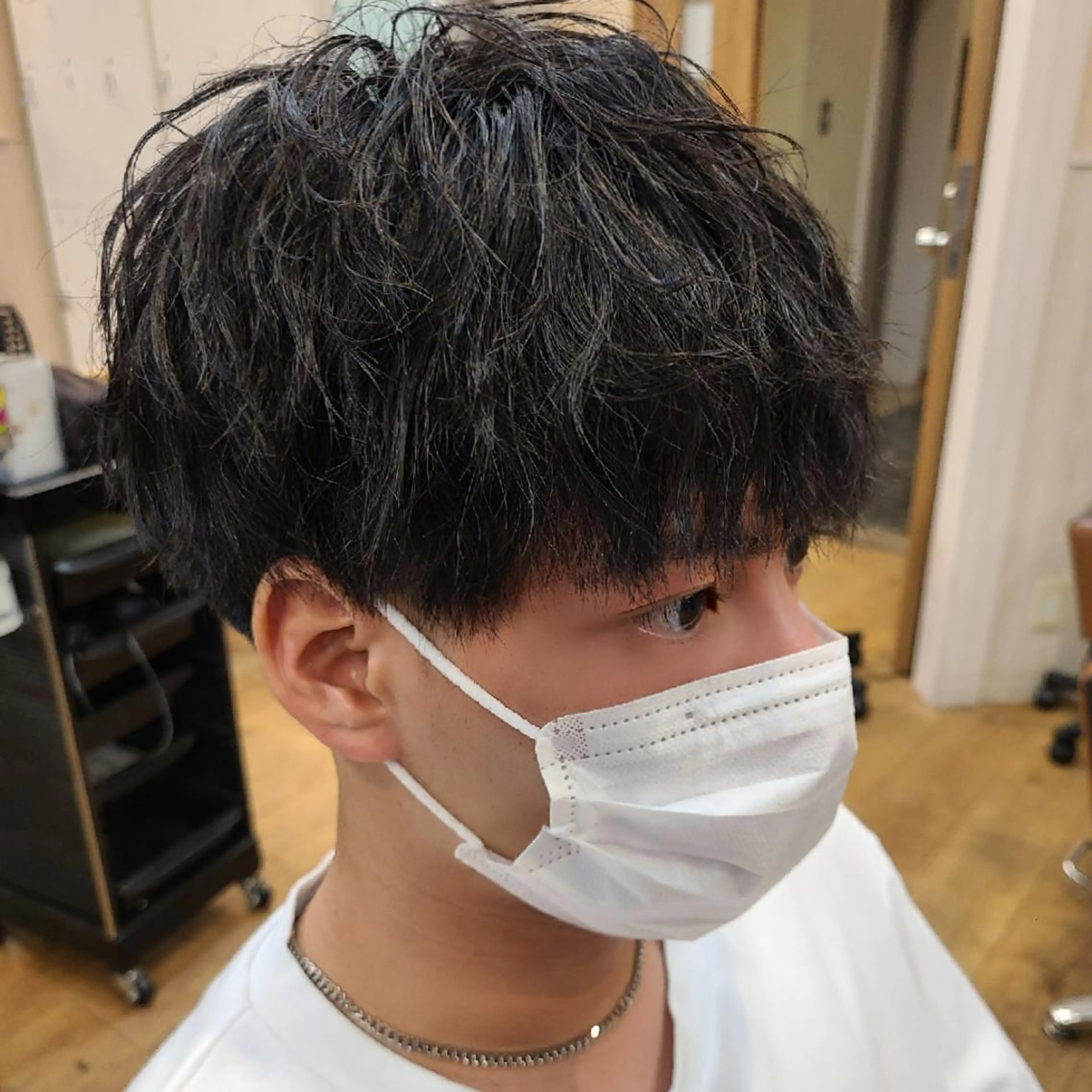 パーマ ショート カット パーマ 【ネウィ天王寺 】seiyaのヘアスタイル