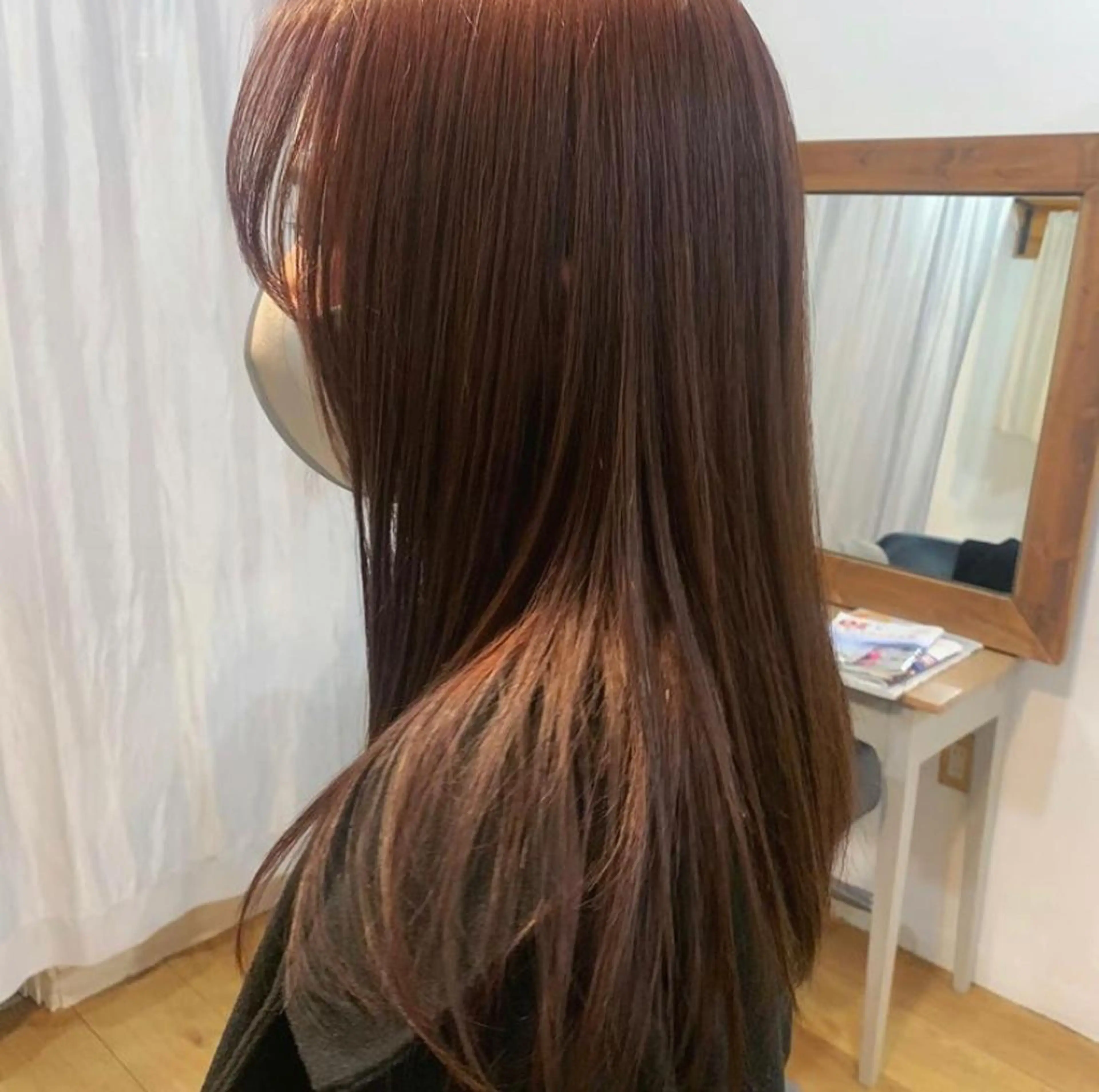 ロング カット ヘアカラー トリートメント 【pejite】 Hinanoのヘアスタイル