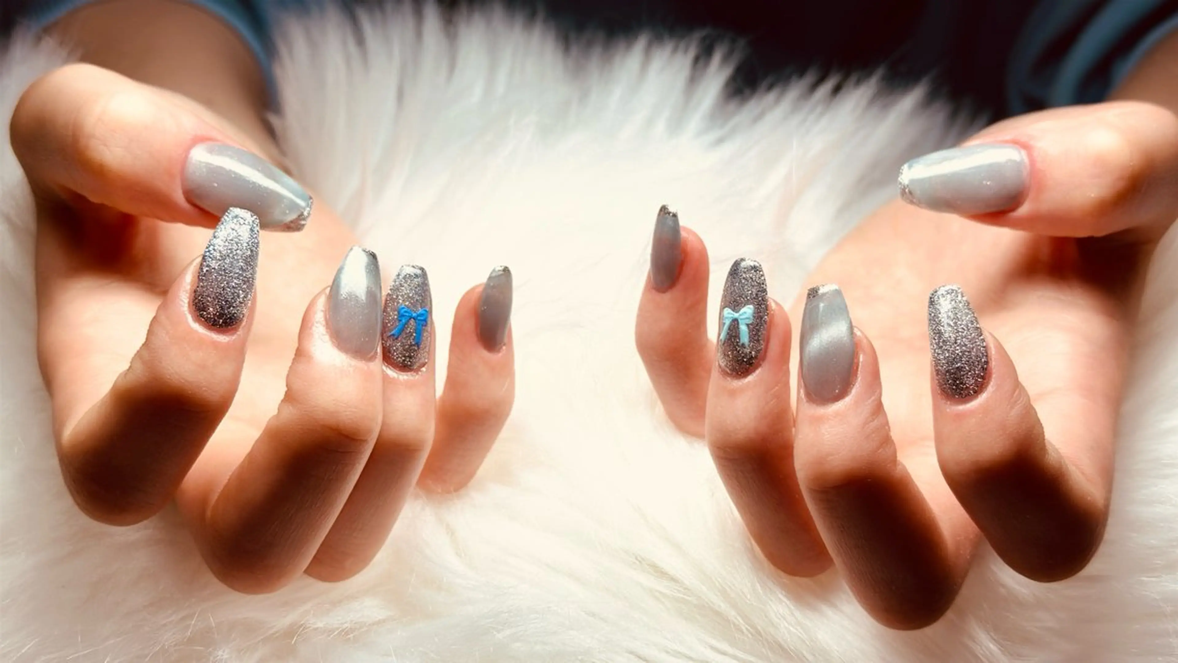 ネイル フラッシュネイル フラッシュマグ Queenie nailのネイルデザイン