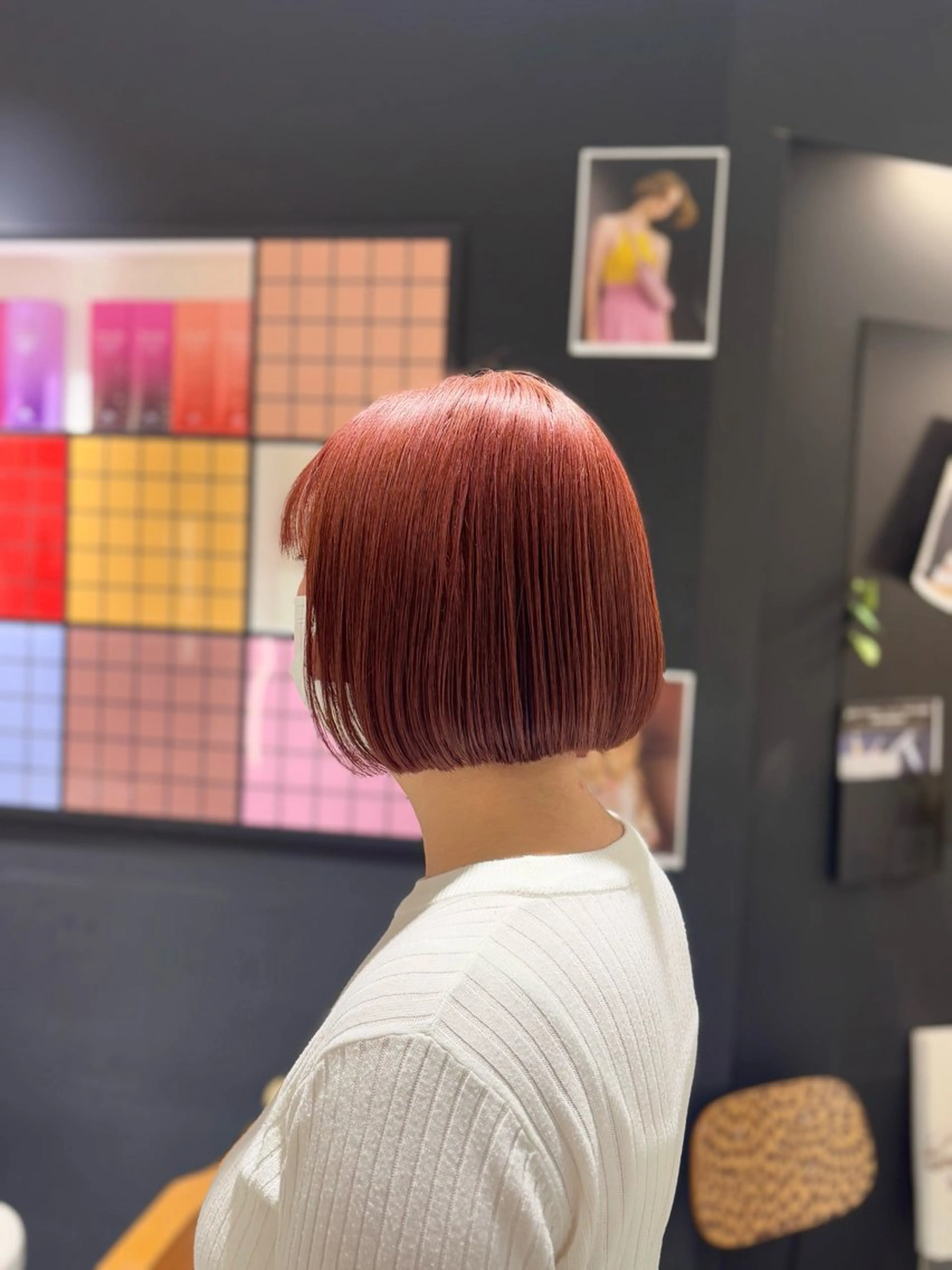 ショート カラー 菅原 佑月のヘアスタイル