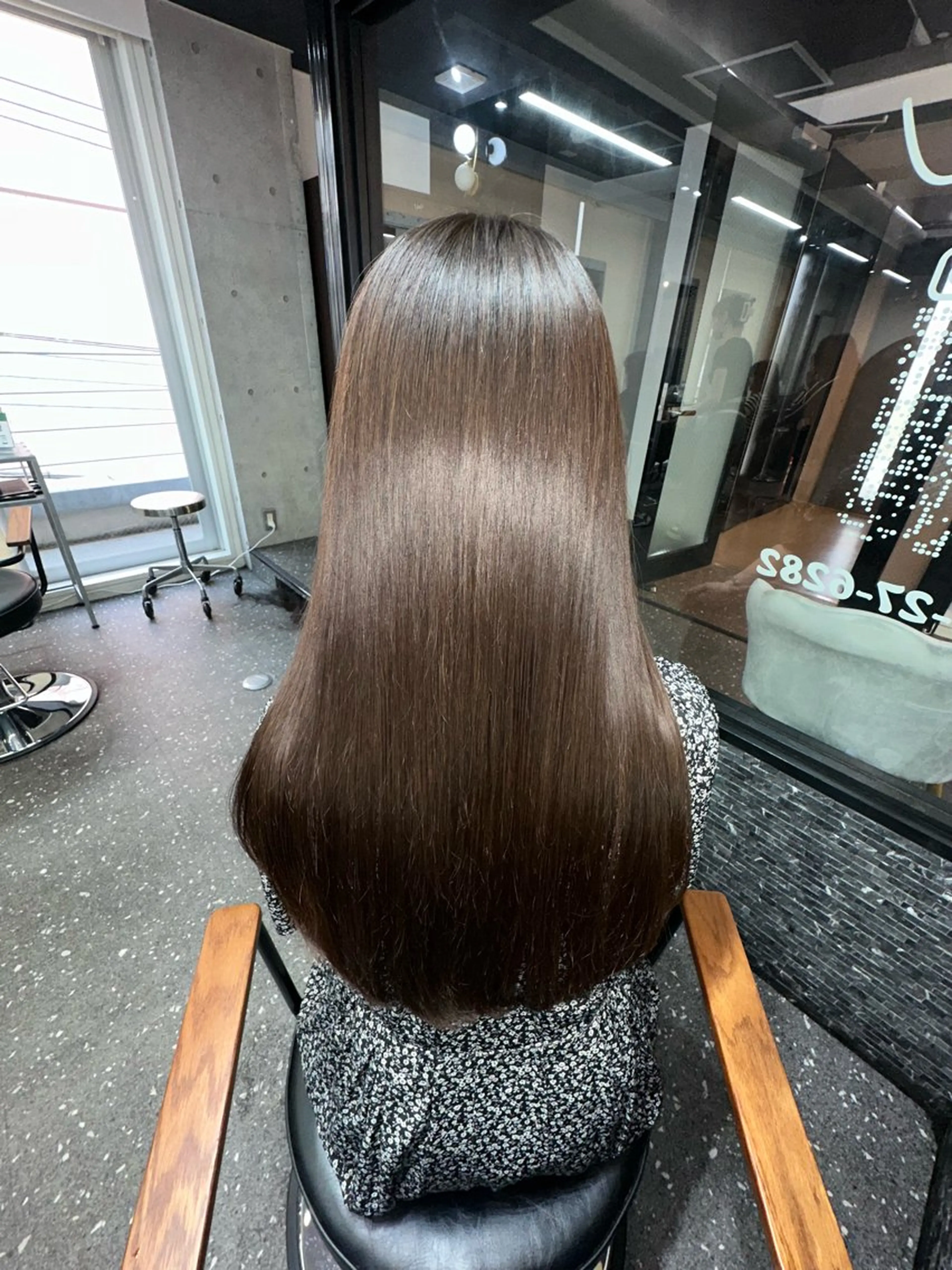 ロング カラー パーマ カット ヘアカラー 縮毛矯正 トリートメント 髪質改善⭐️縮毛矯正 吉祥寺⭐️Rinaのヘアスタイル
