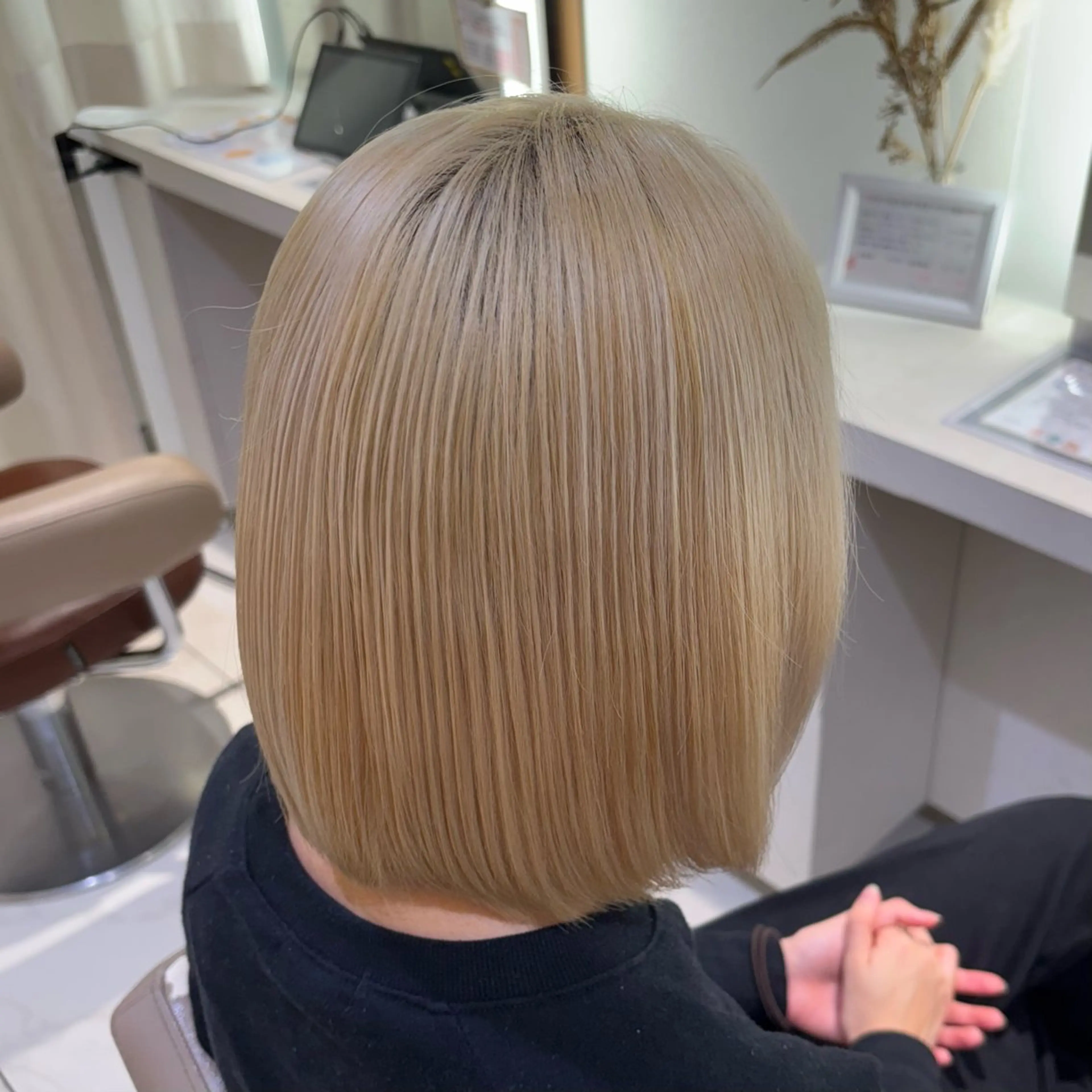 カラー ヘアカラー 渡邊楓果／髪質改善 ／カラーのヘアスタイル