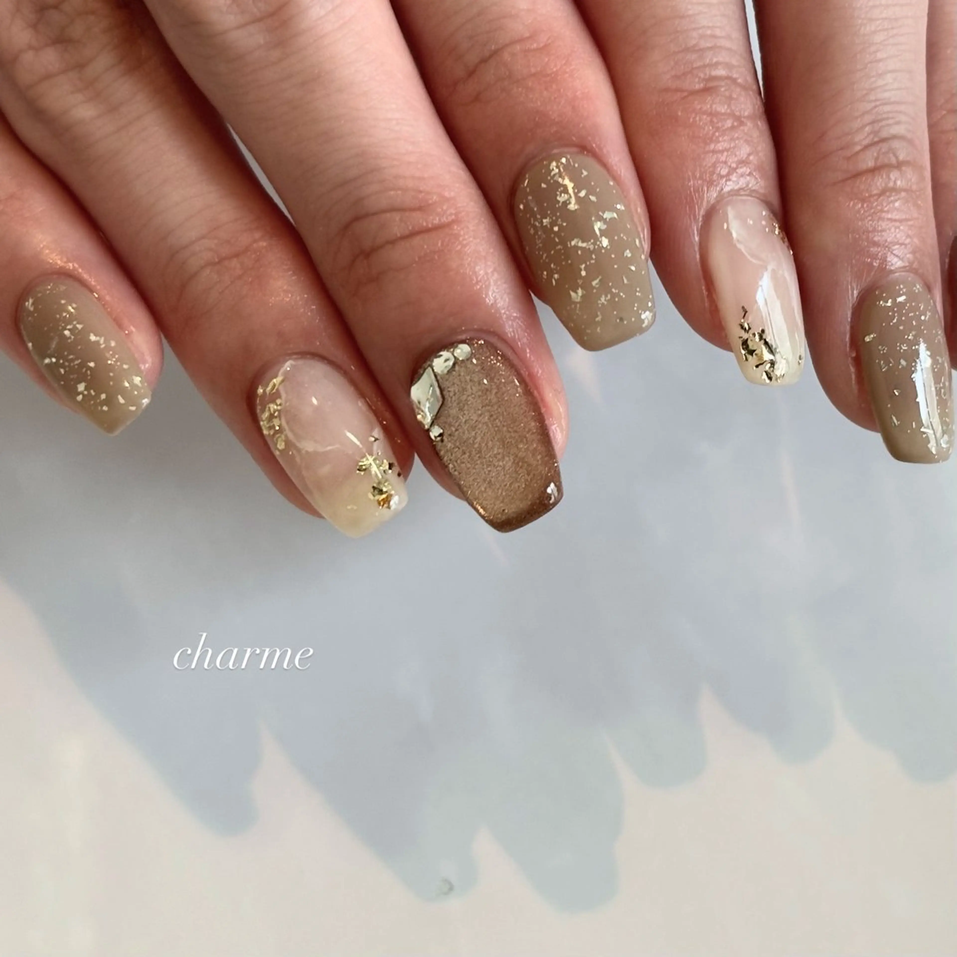 ネイル ハンドネイル charme nailのネイルデザイン