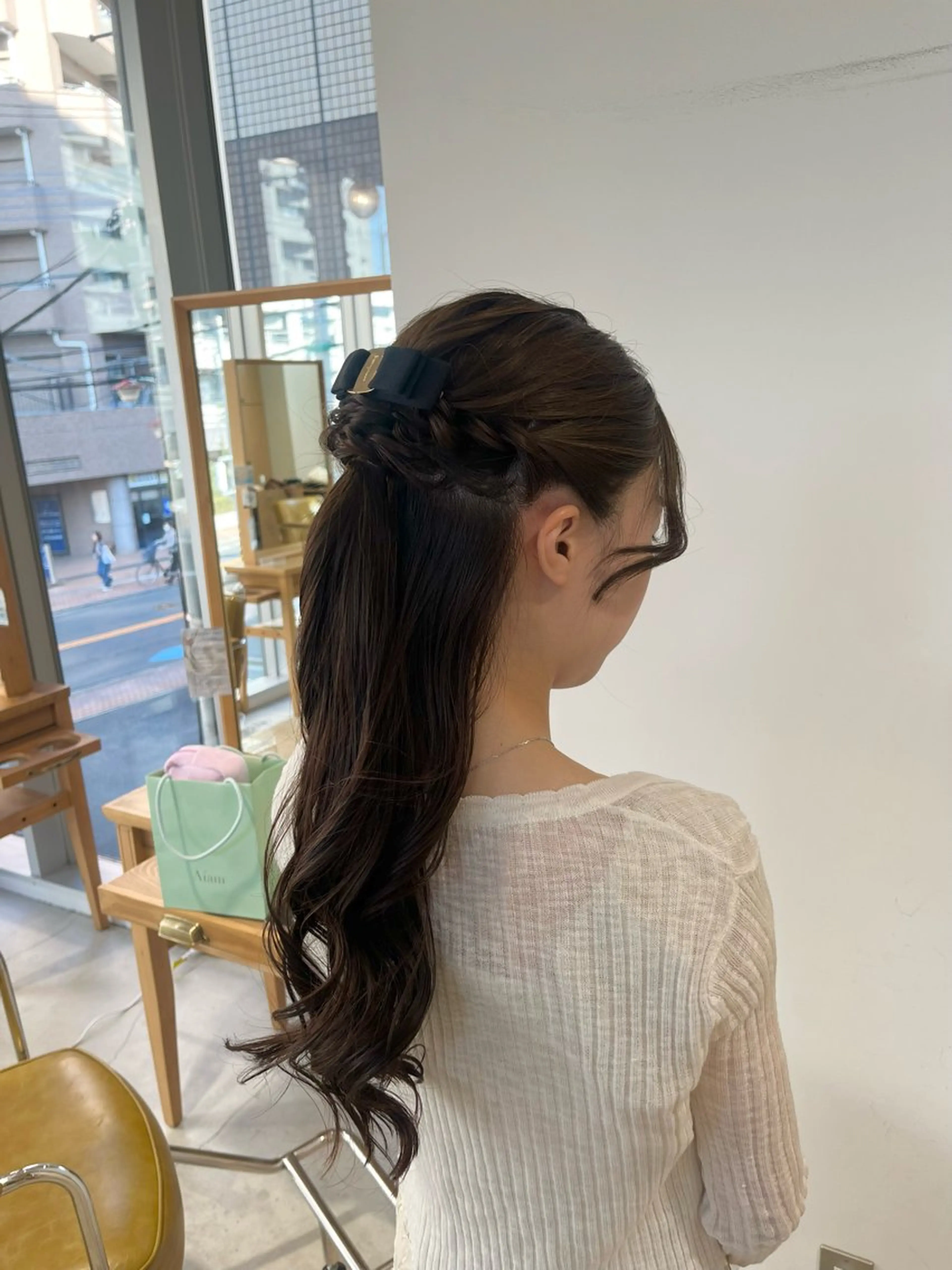 ロング ヘアセット 和泉田 真白のヘアスタイル