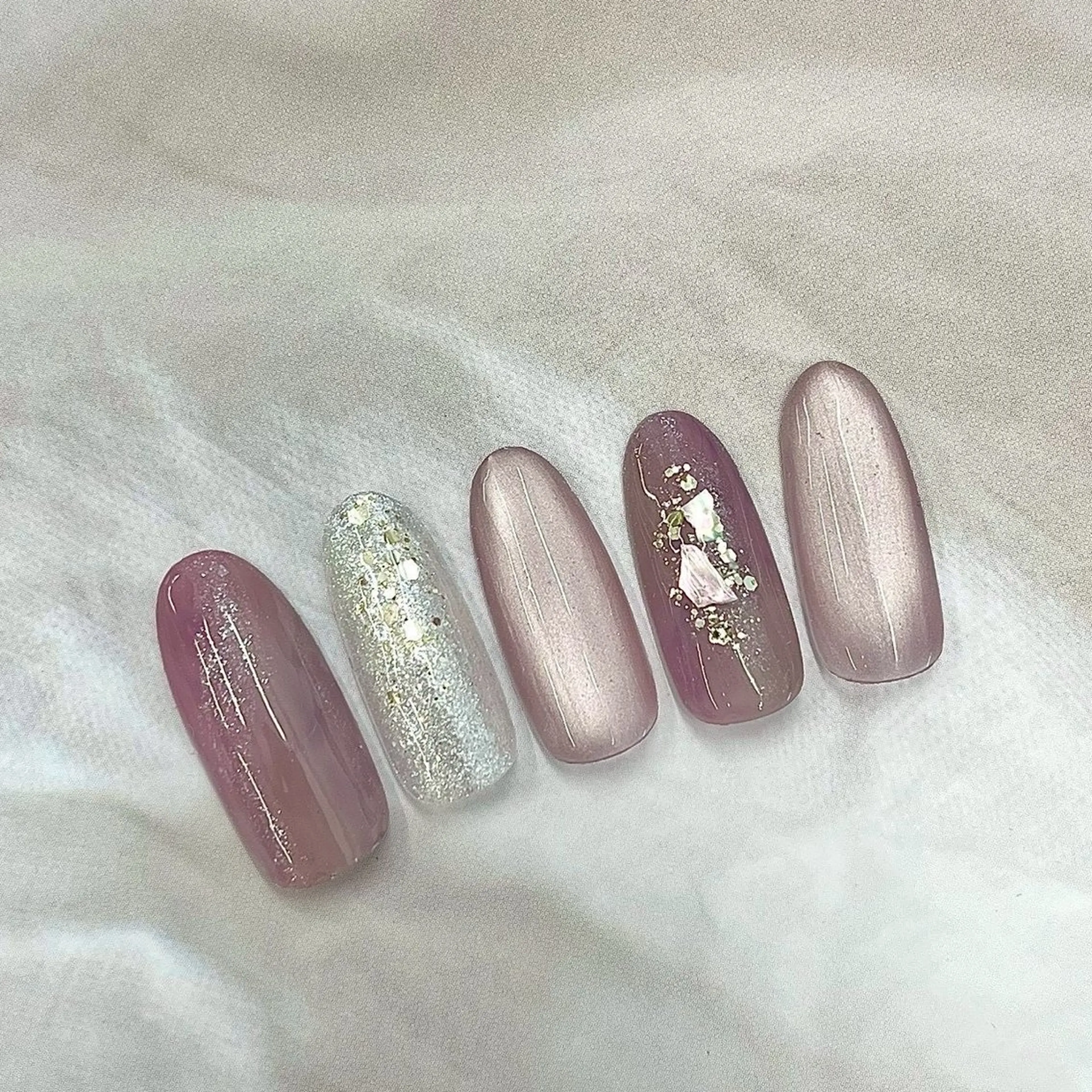 ネイル ⭐︎休業中の練習⭐︎ JNA認定講師髙橋のネイルデザイン