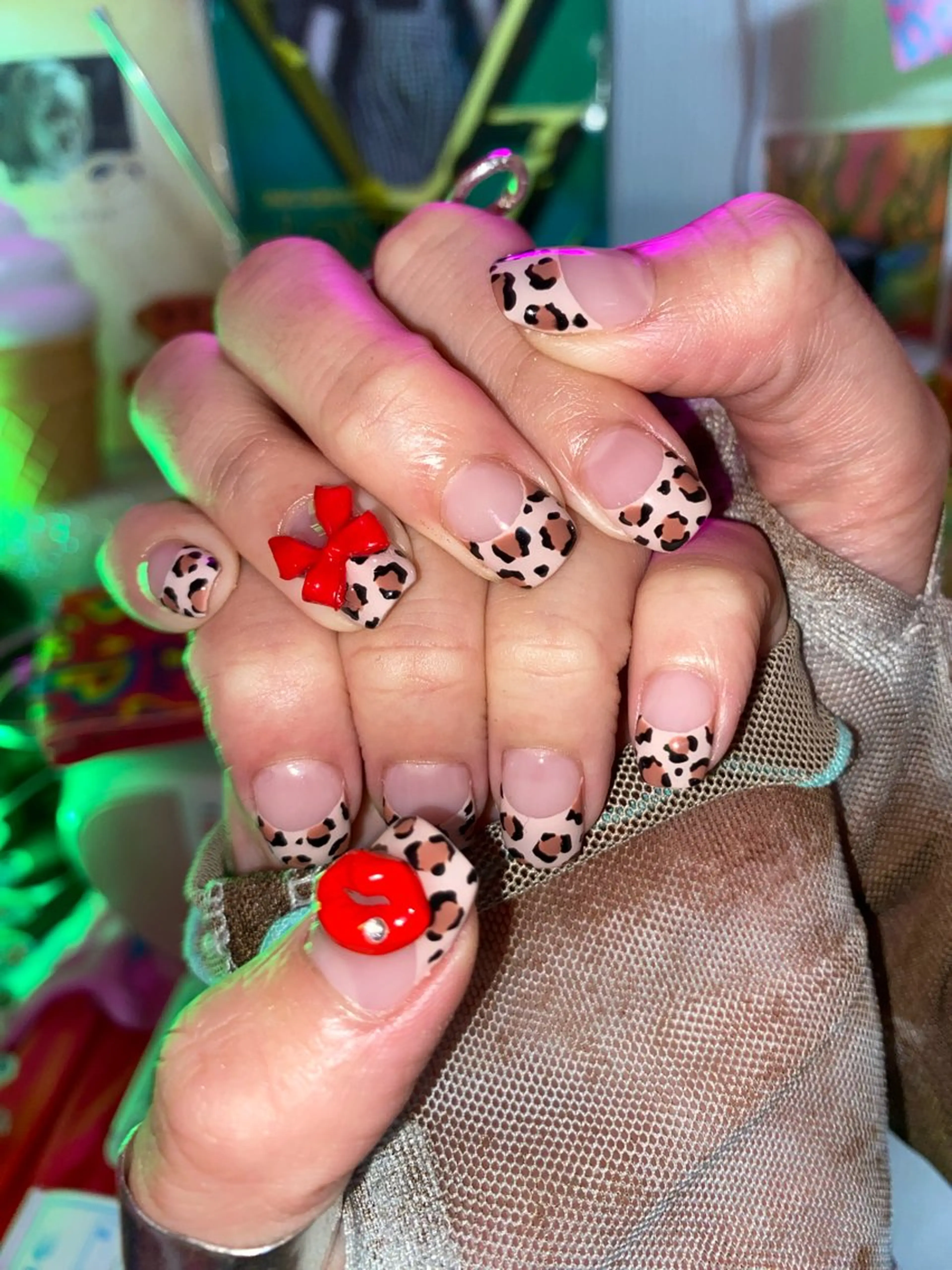 ネイル ハンドネイル 福の爪 🍒福山千晴のネイルデザイン