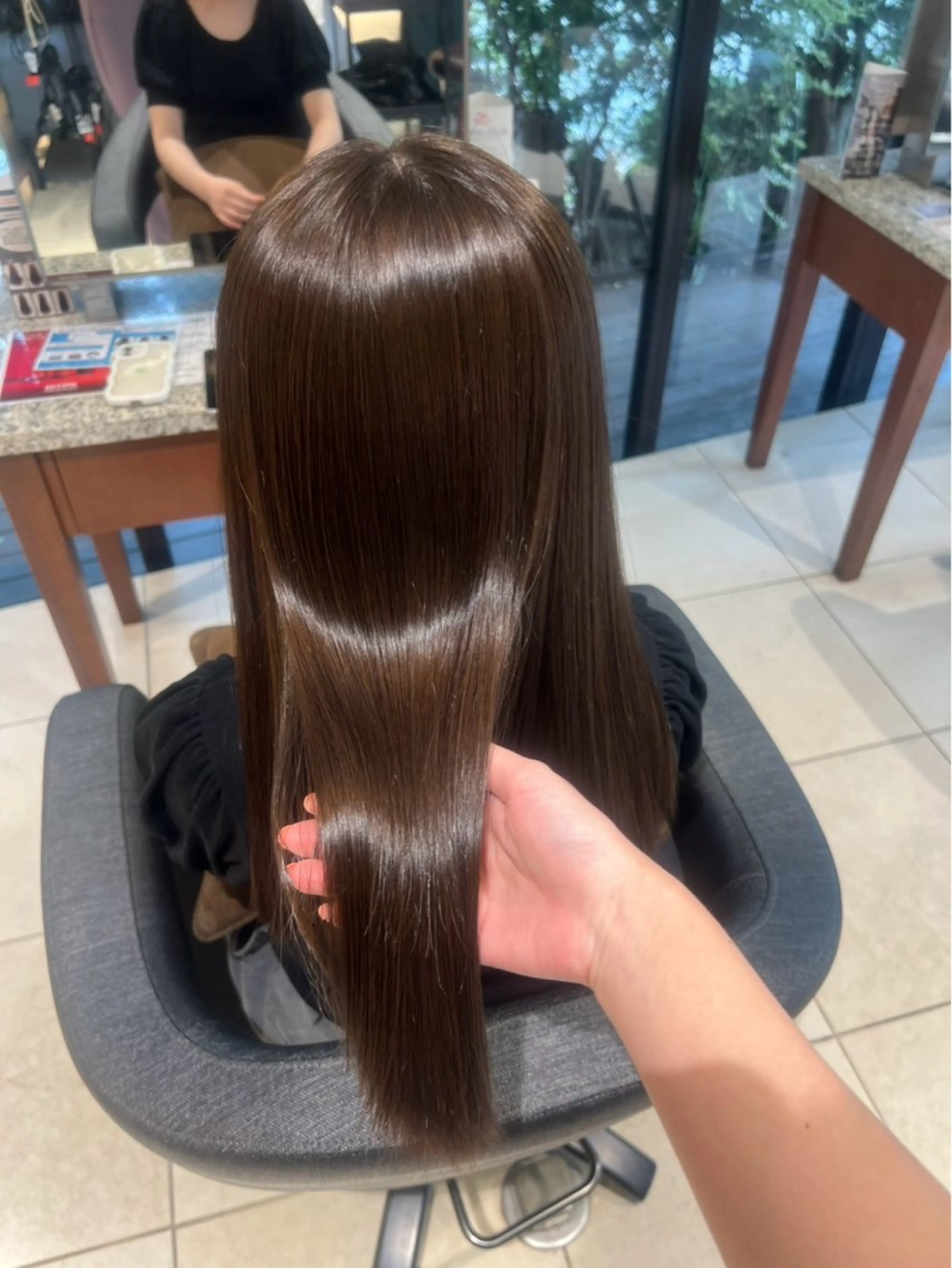 ロング 坂本 聖奈のヘアスタイル