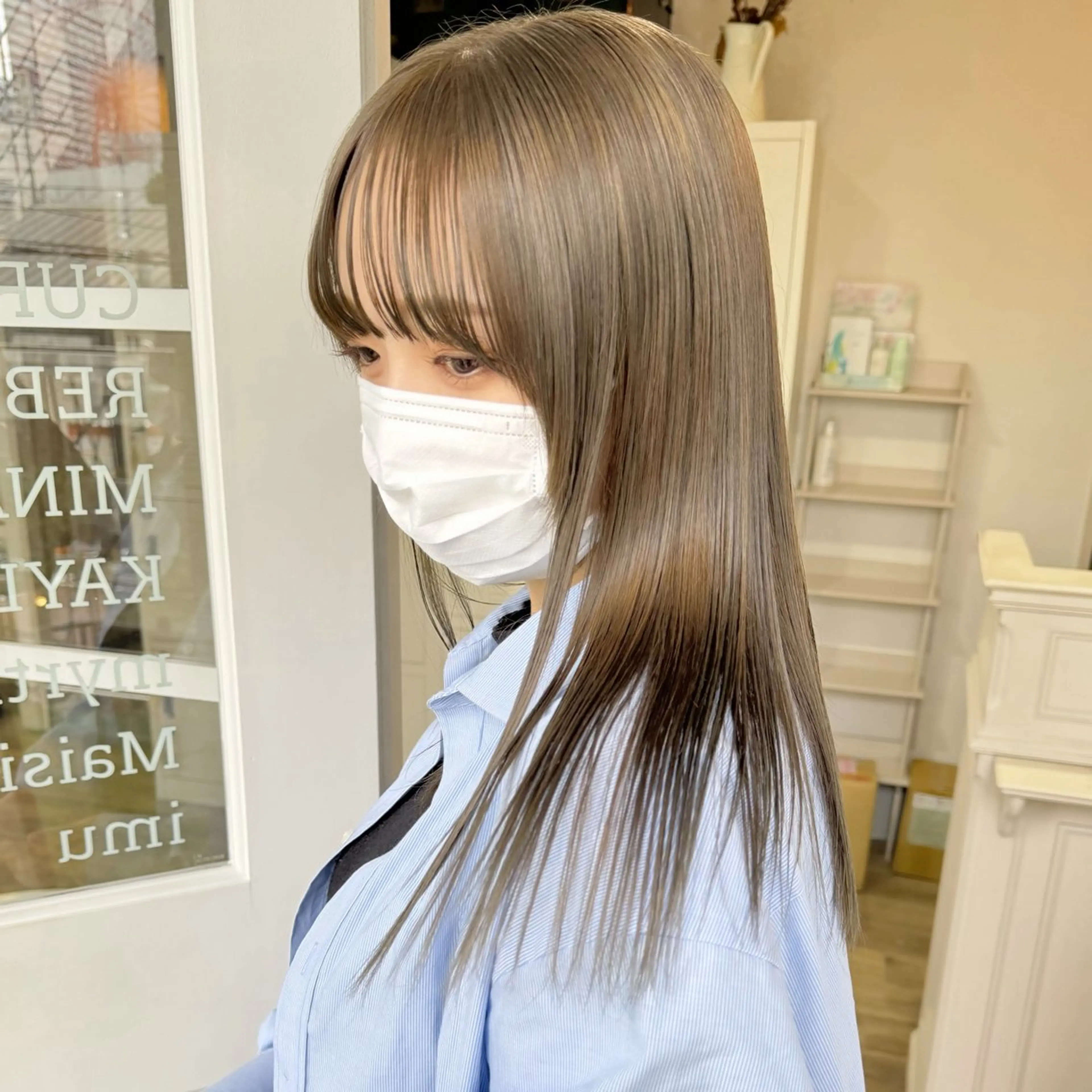 カラー ヘアカラー 🌷柔らかクリーミー 🤍kirari🌷のヘアスタイル