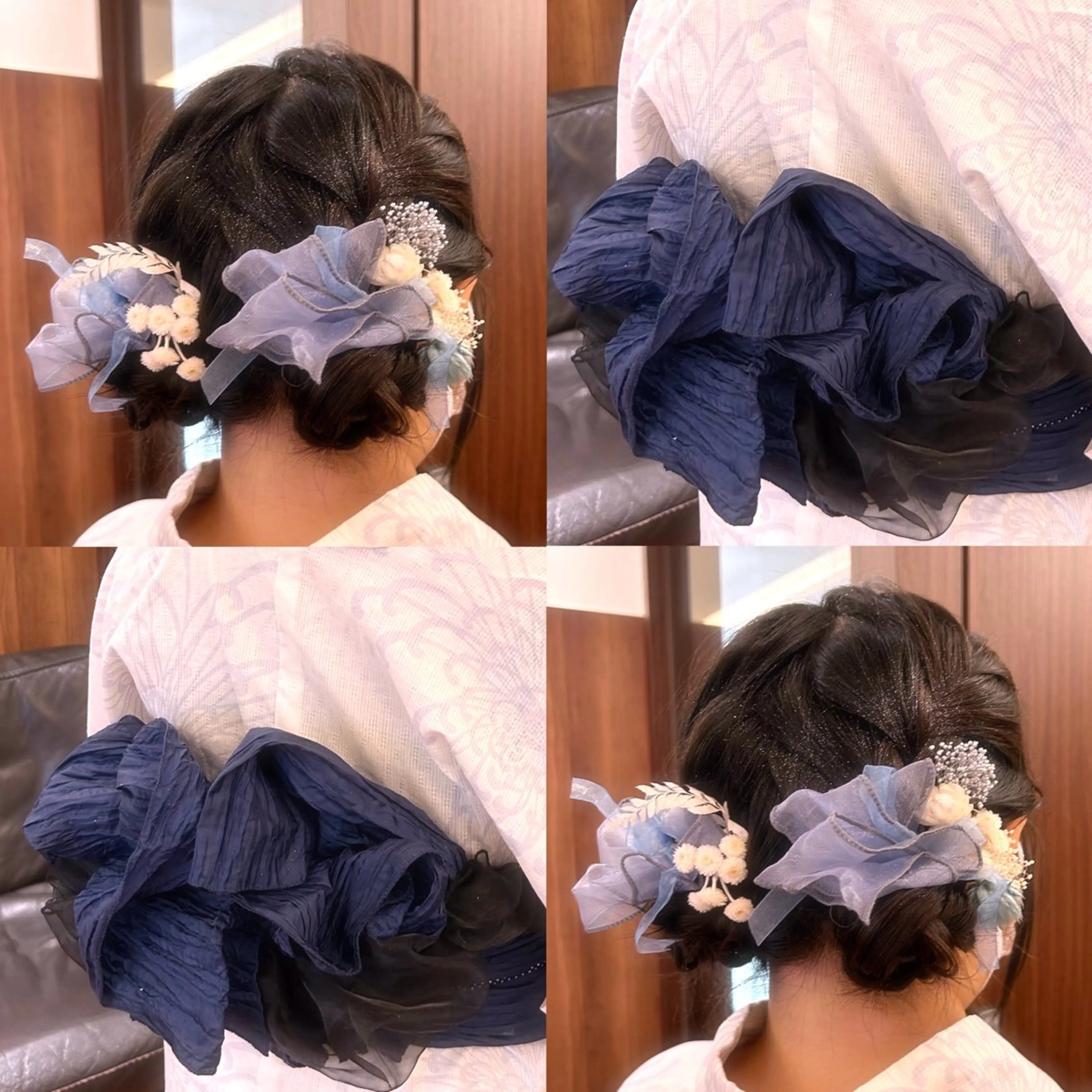 ヘアアレンジ 浴衣 三瓶 公子のヘアスタイル