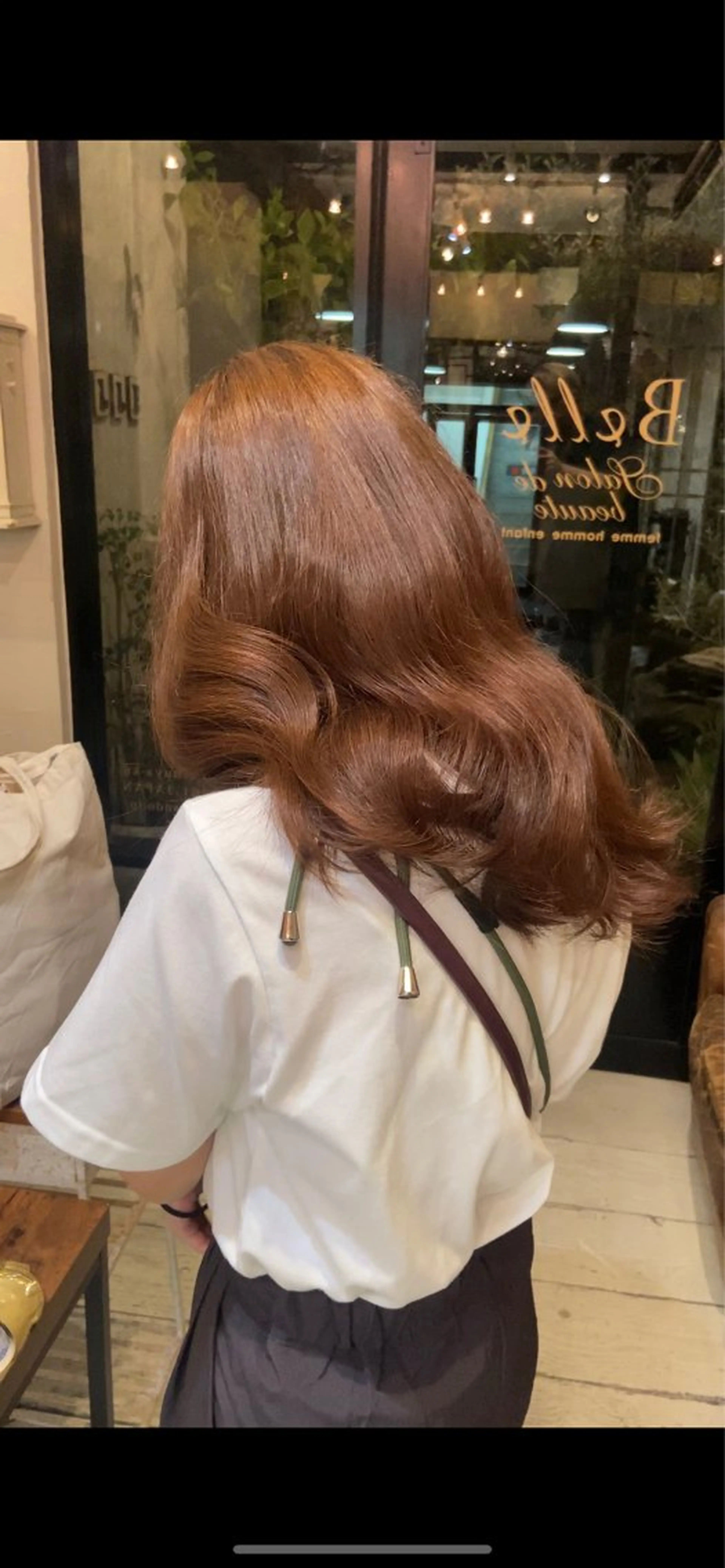 ロング カラー ブラウンカラー マロンブラウン ダメージレス美容師 🌱水島侑理のヘアスタイル