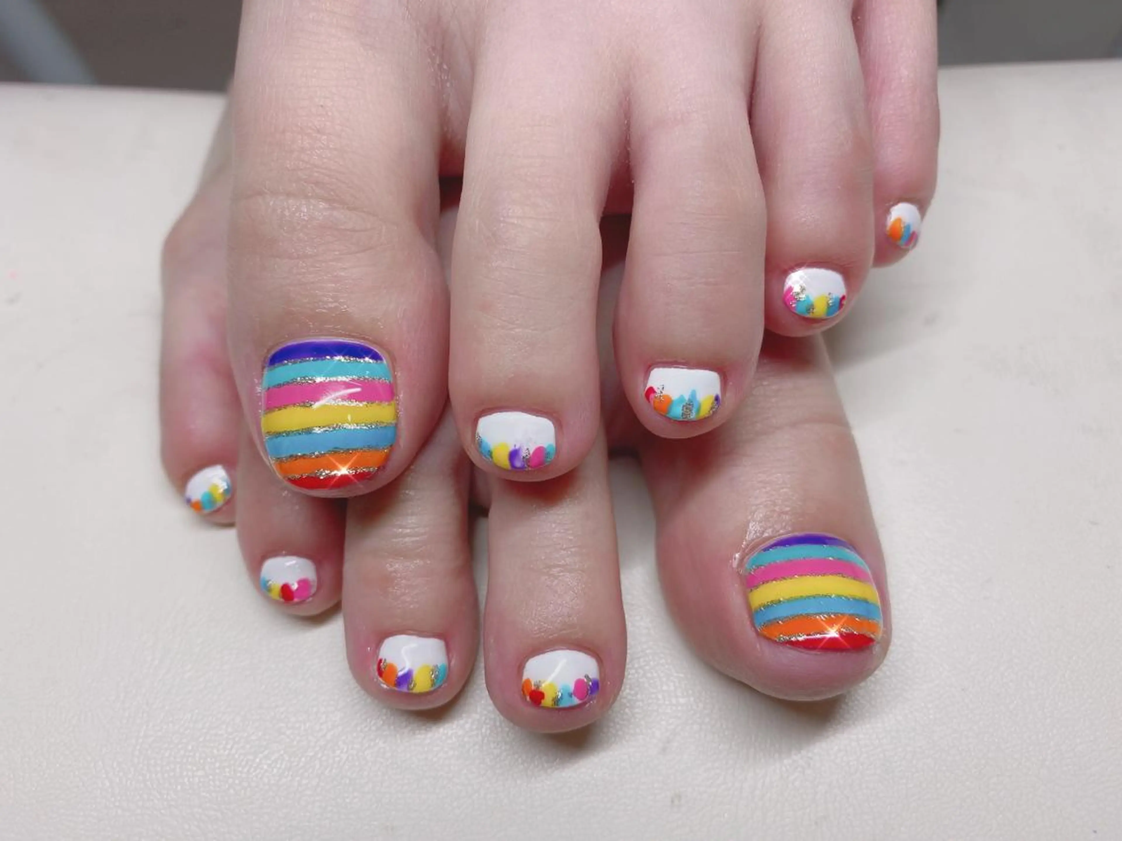 ネイル フットネイル BLITZ Nail 岩田💅🏻✨のネイルデザイン
