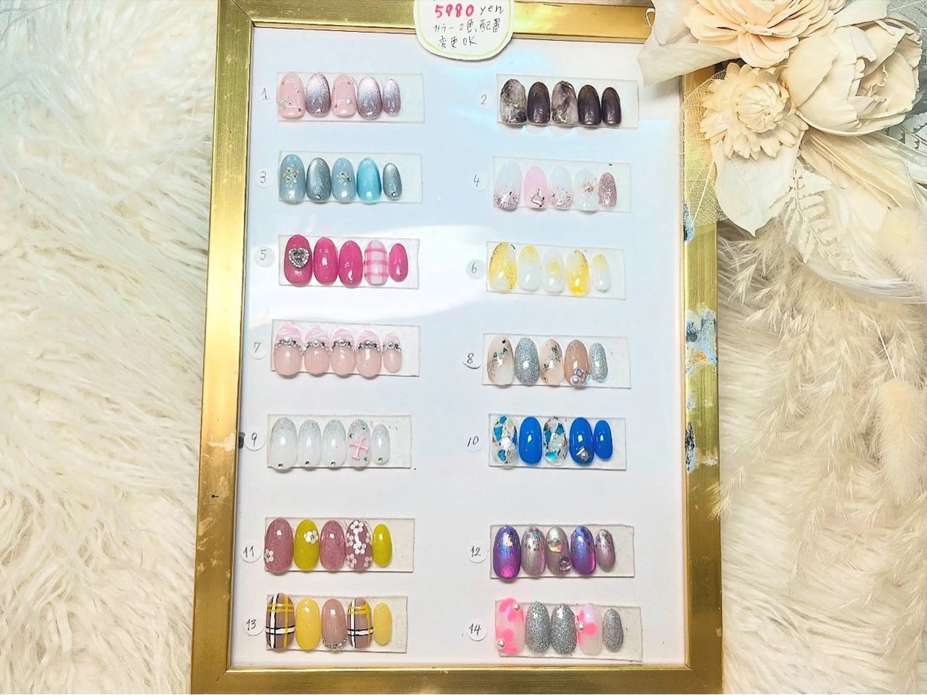 ネイル ハンドネイル Queen nail 北堀江 ASUKAのネイルデザイン