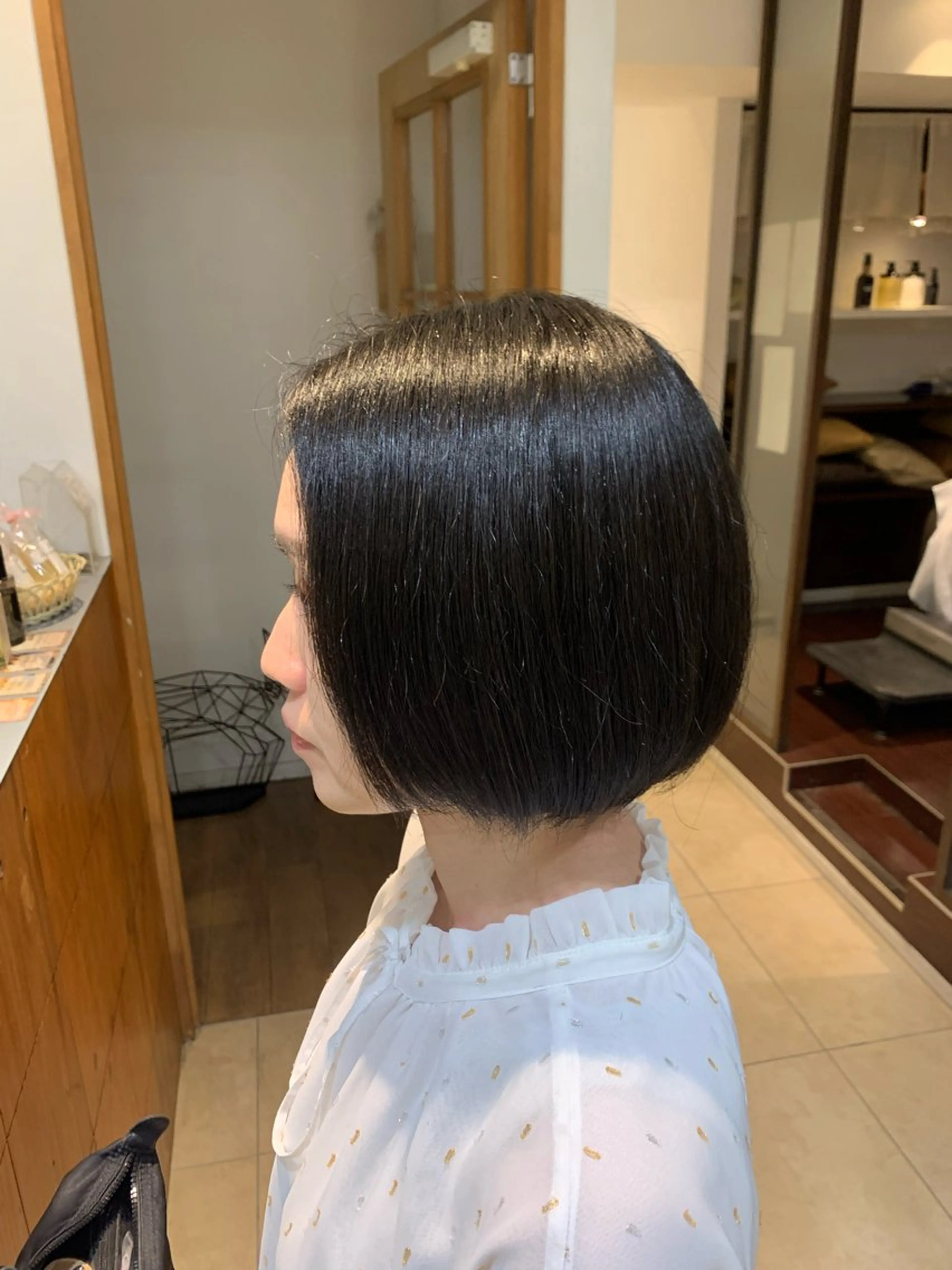 ショート ボブ 庄司 沙羅のヘアスタイル