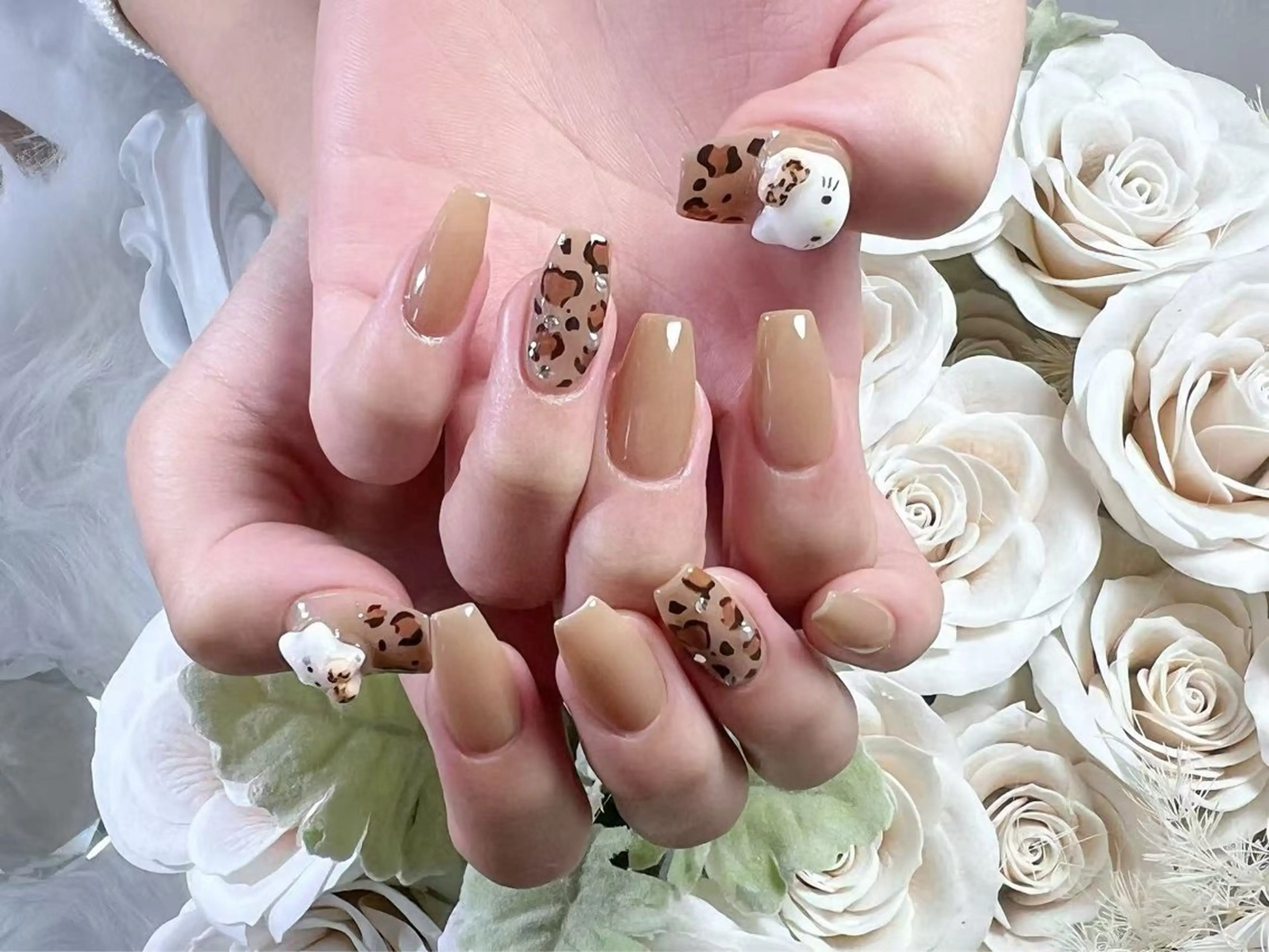 ネイル ロングネイル 持ち込み スカルプネイル ハンドネイル Painty所属・Painty nailのネイルデザイン