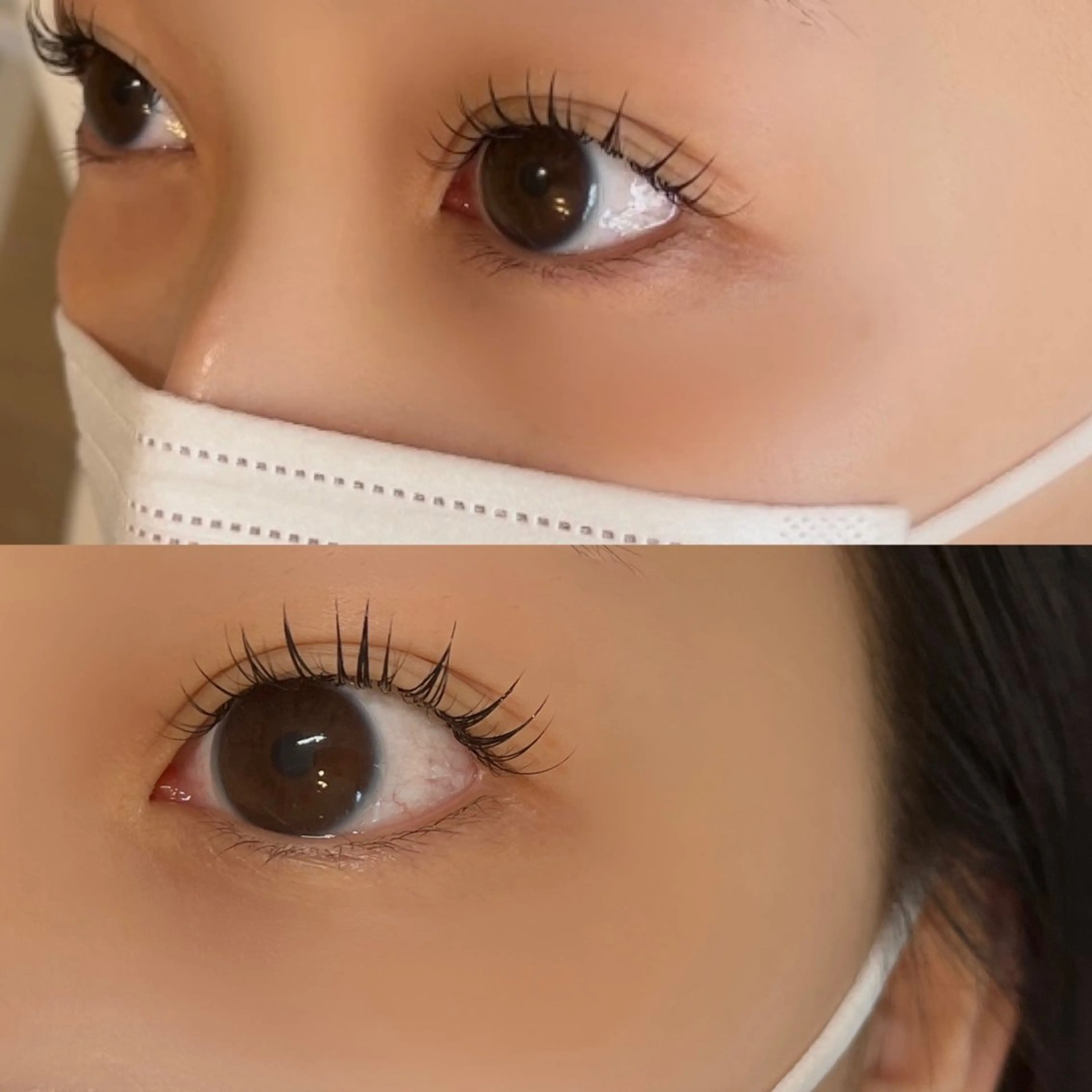 マツエク・マツパ フラットラッシュ パリジェンヌラッシュリフト マツエク eyesalon flanerのマツエク・マツパデザイン