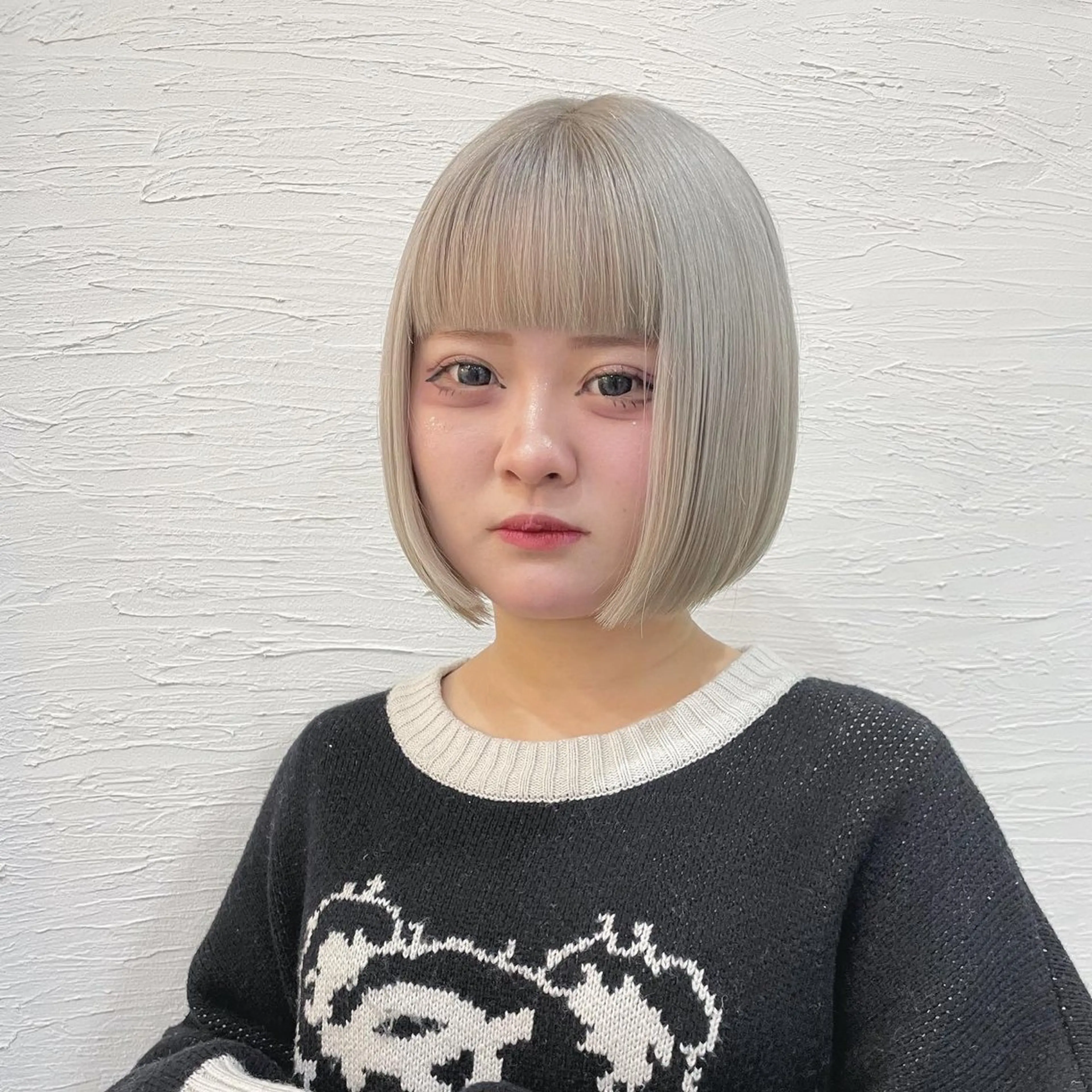 ショート カラー inqまい/名古屋駅 🦋ブリーチカラーのヘアスタイル