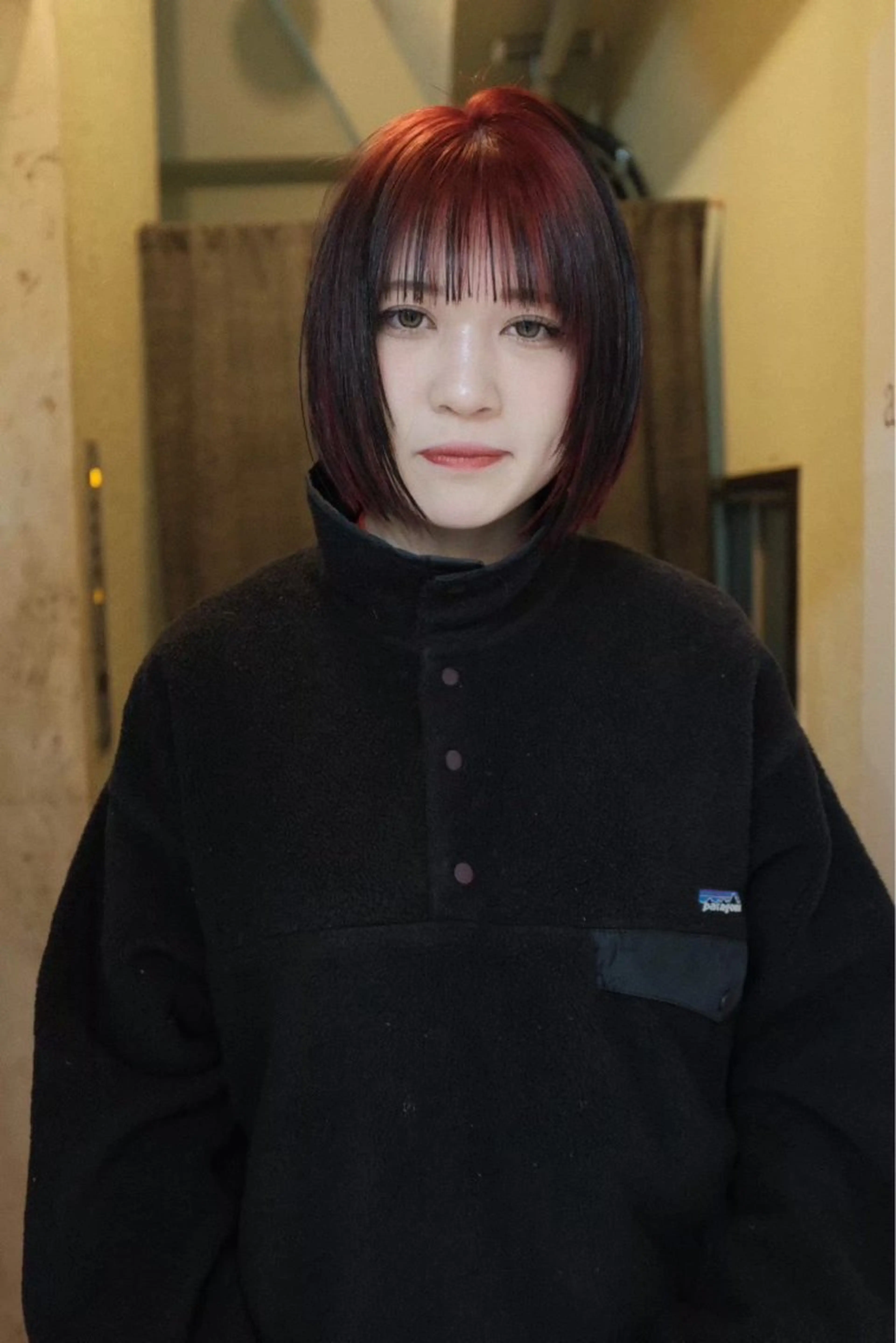 ミディアム カラー ヘアアレンジ カット ヘアカラー 👑公式👑 Opus hairのヘアスタイル