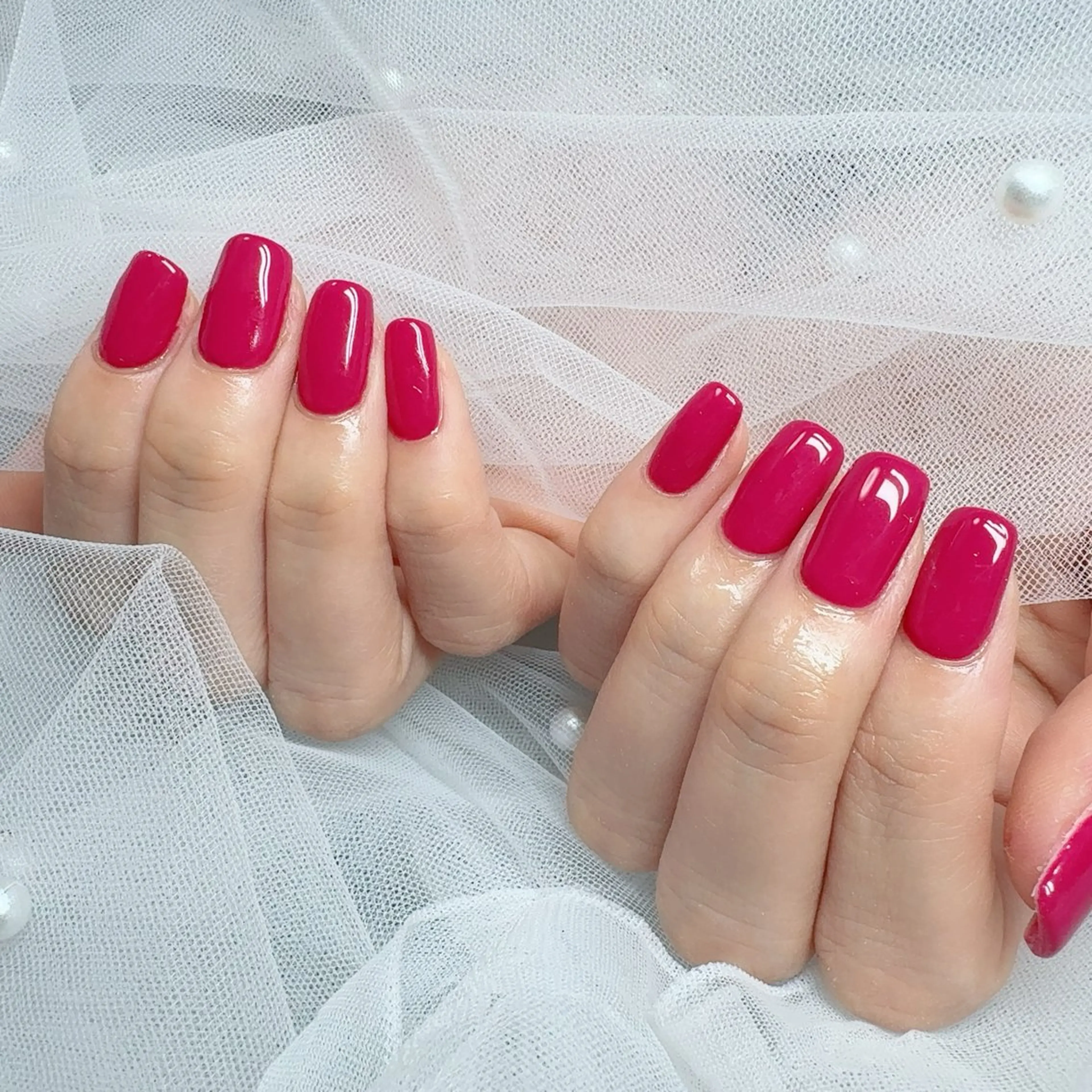 ネイル 長さ出し ジェルネイル 韓国ネイル 持ち込み ニュアンスネイル ハンドネイル NailSpace 猫のいるネイルサロンのネイルデザイン