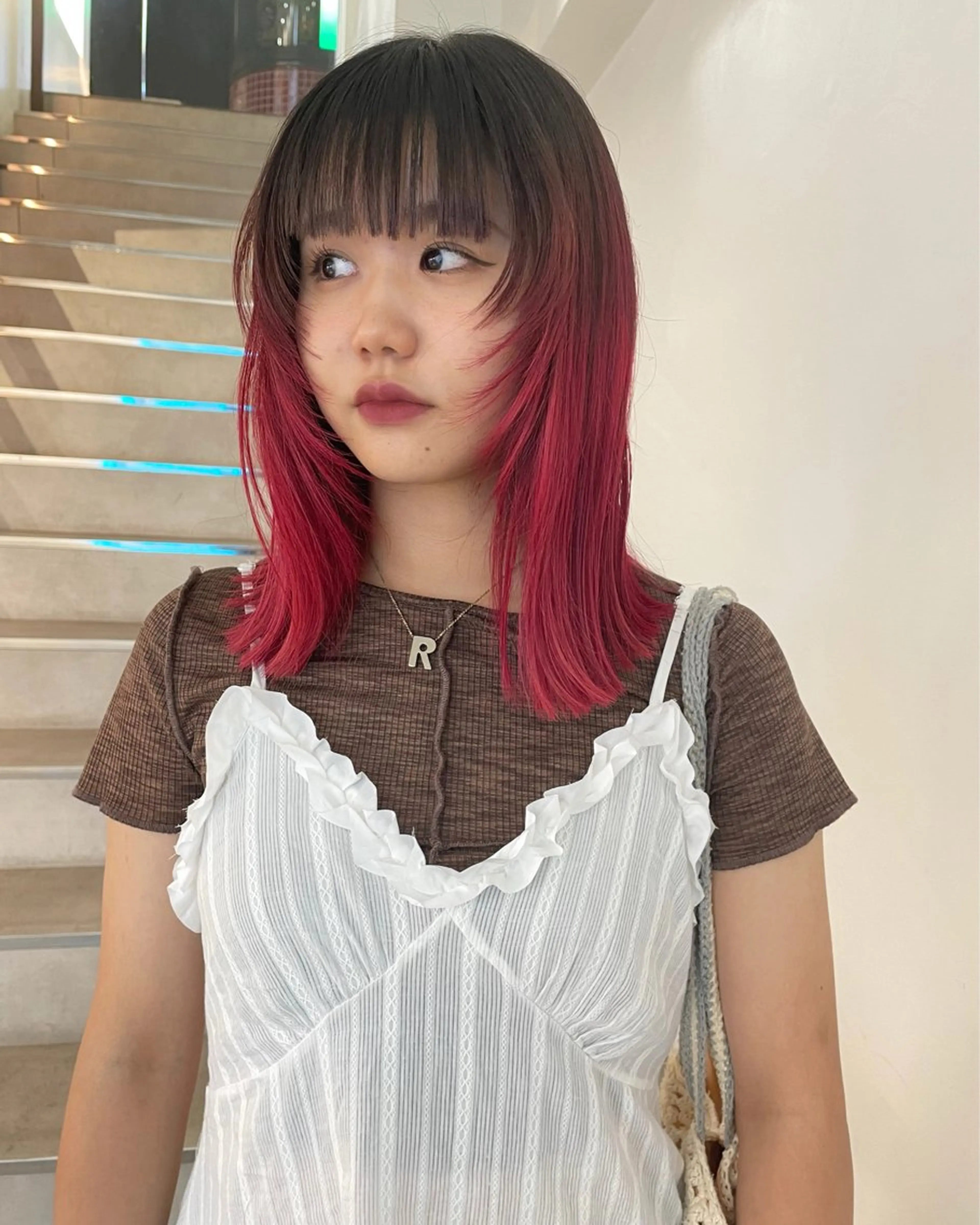 カラー デザインカラー ヘアカラー hair&nail ☯️アイリ☯️のネイルデザイン