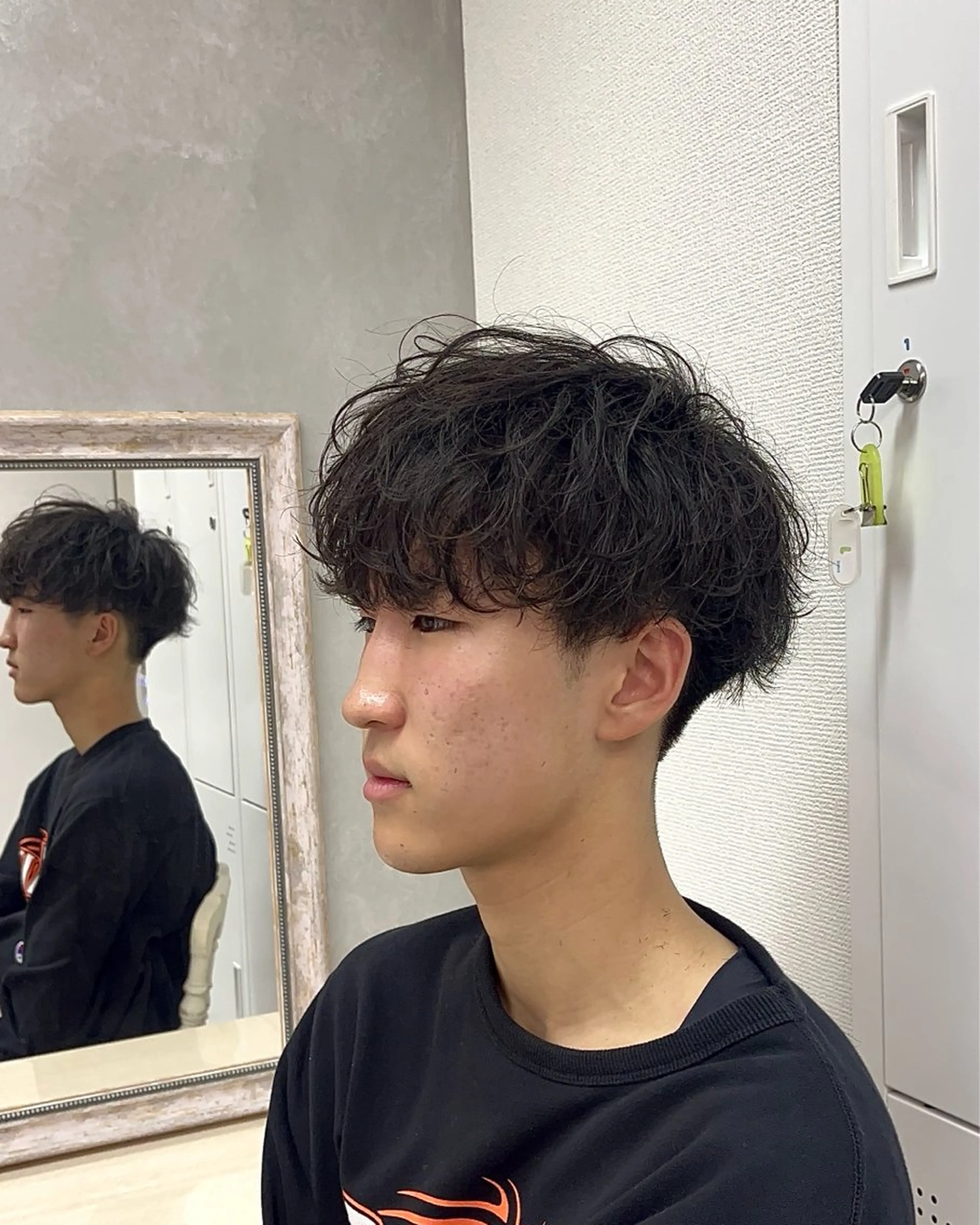 メンズカット➕パーマの写真
