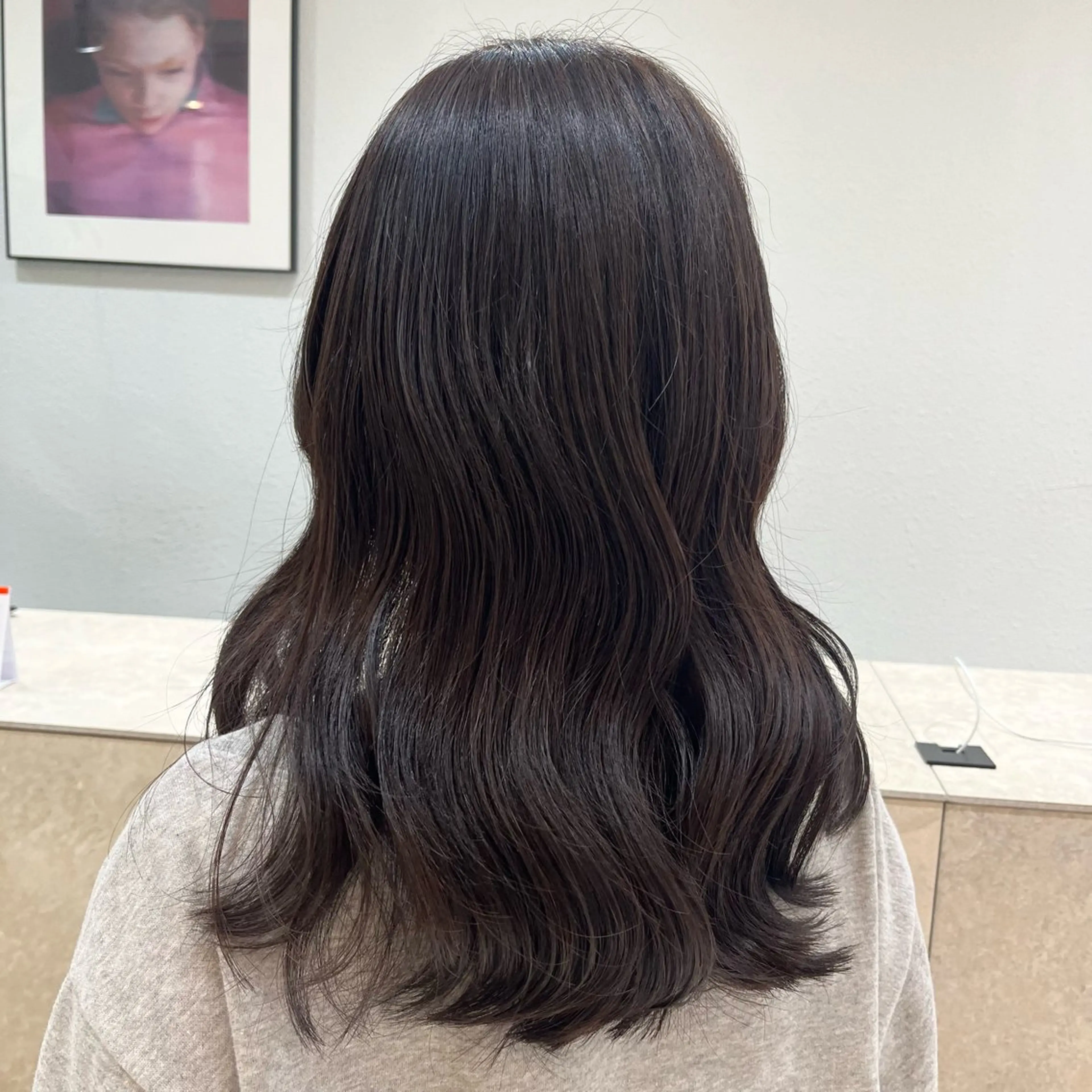 透明感ワンカラー🌟Aujua（オージュア）4STEPトリートメント🫧👒の写真