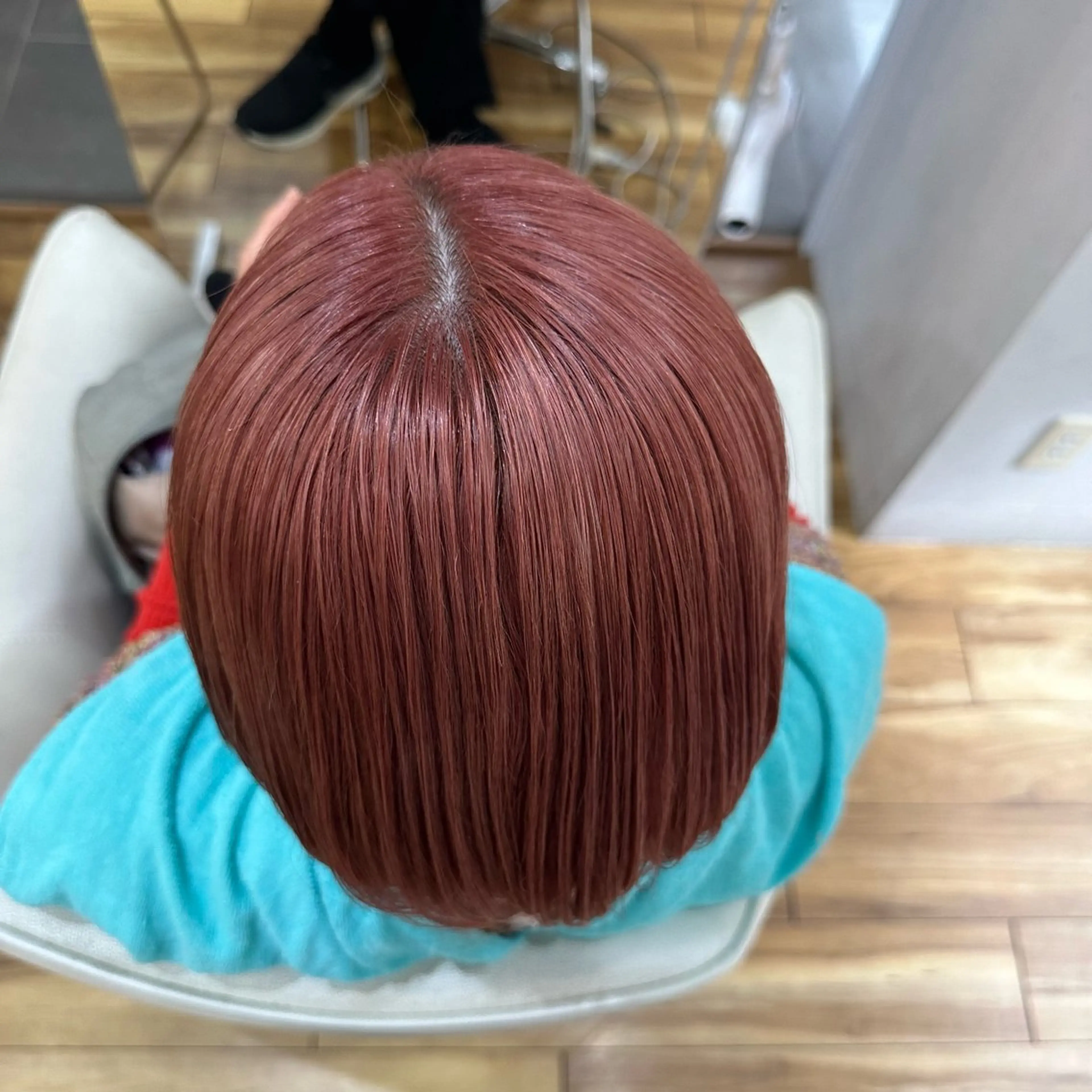 カラー ピンクカラー 大原 正寛のヘアスタイル