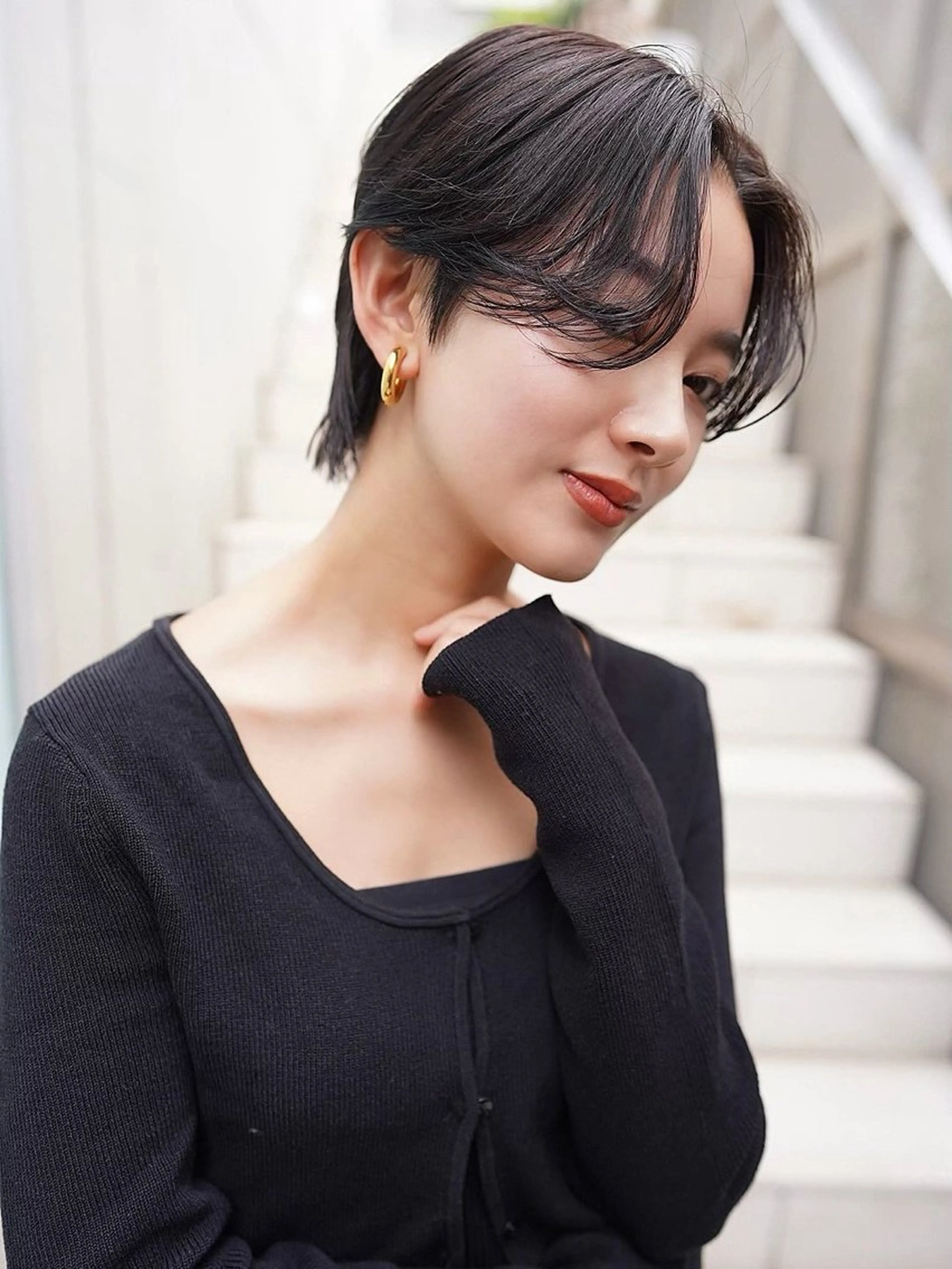 ショート カット 🌷ショート/縮毛 矯正/ さくら🌷のヘアスタイル