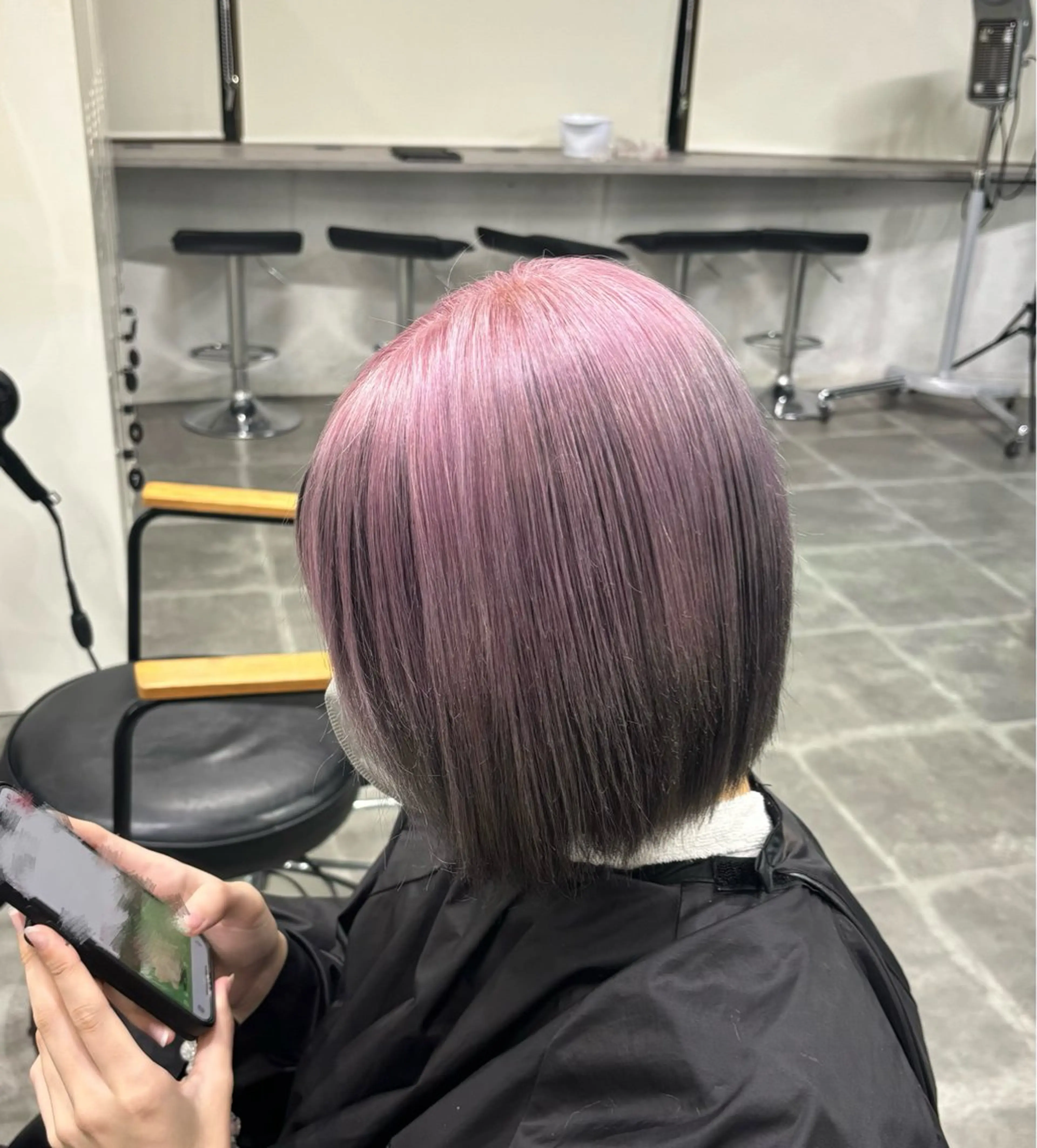 ケアダブルカラー【ブリーチ➕カラー】➕4stepトリートメント⭐️の写真