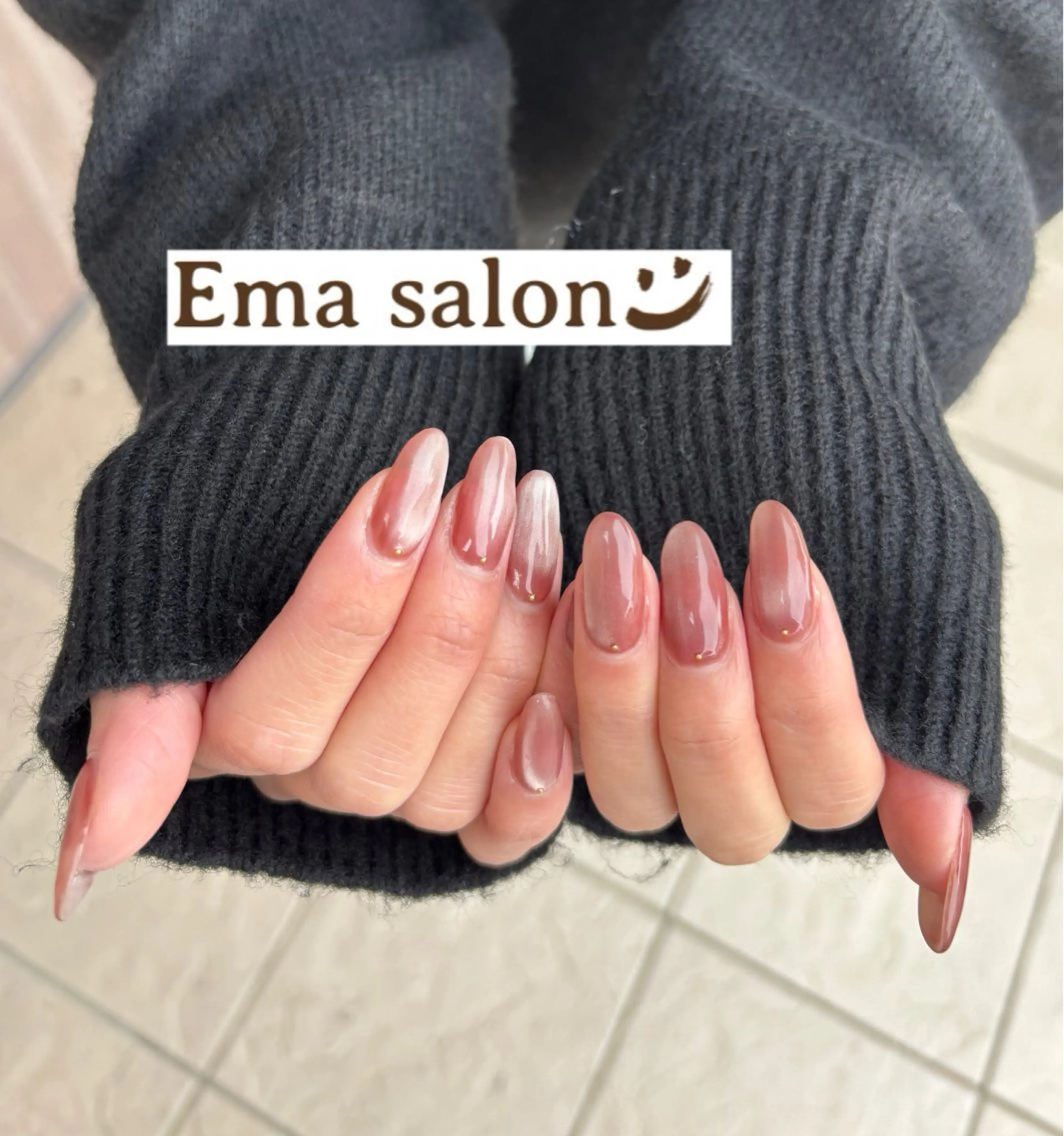 ネイル マグネットネイル シンプルネイル ハンドネイル Ema salon所属・Ema salon hiromiのネイルデザイン