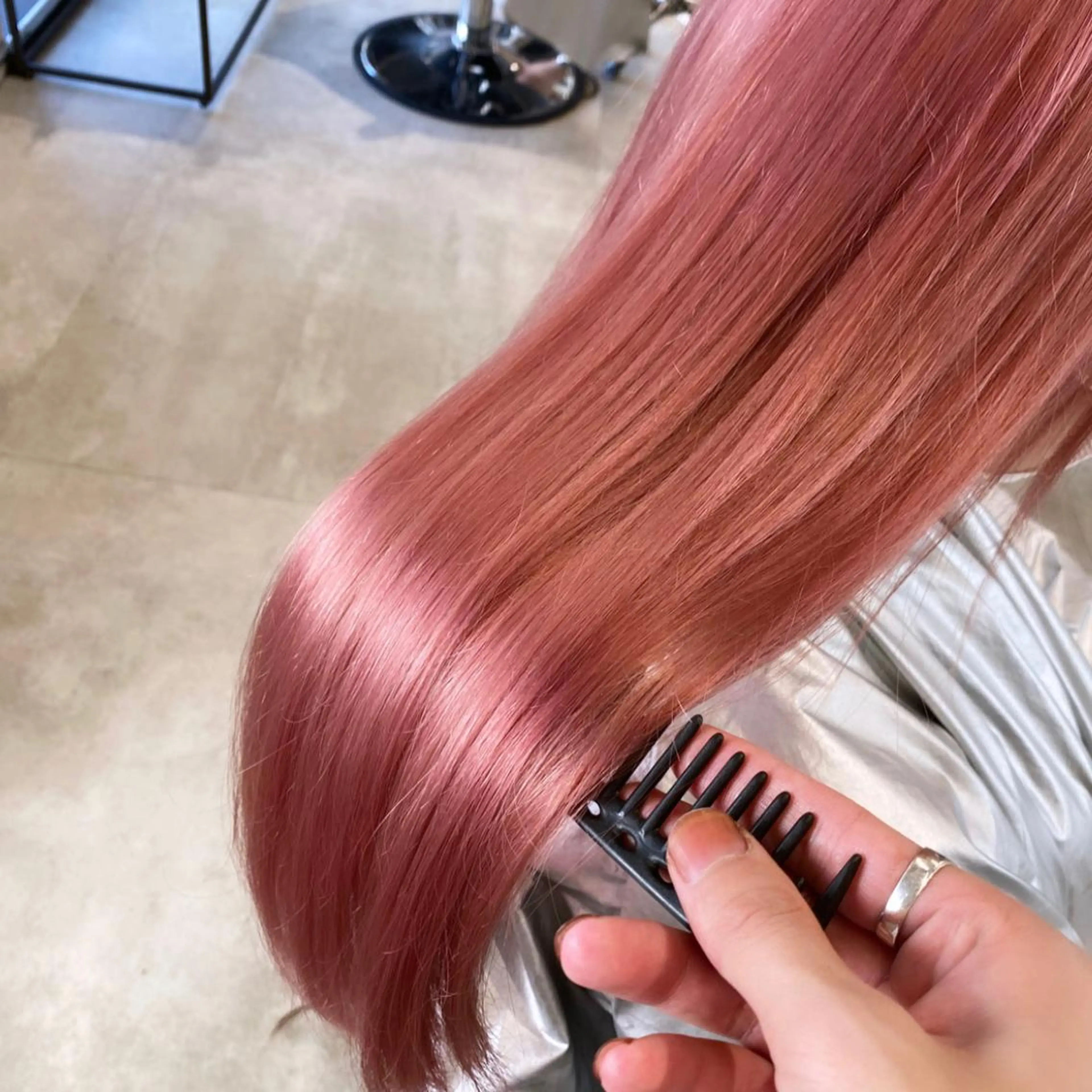 ロング カラー ヘアカラー トリートメント カラー系/カット特化 🟠オオタキマサシのヘアスタイル