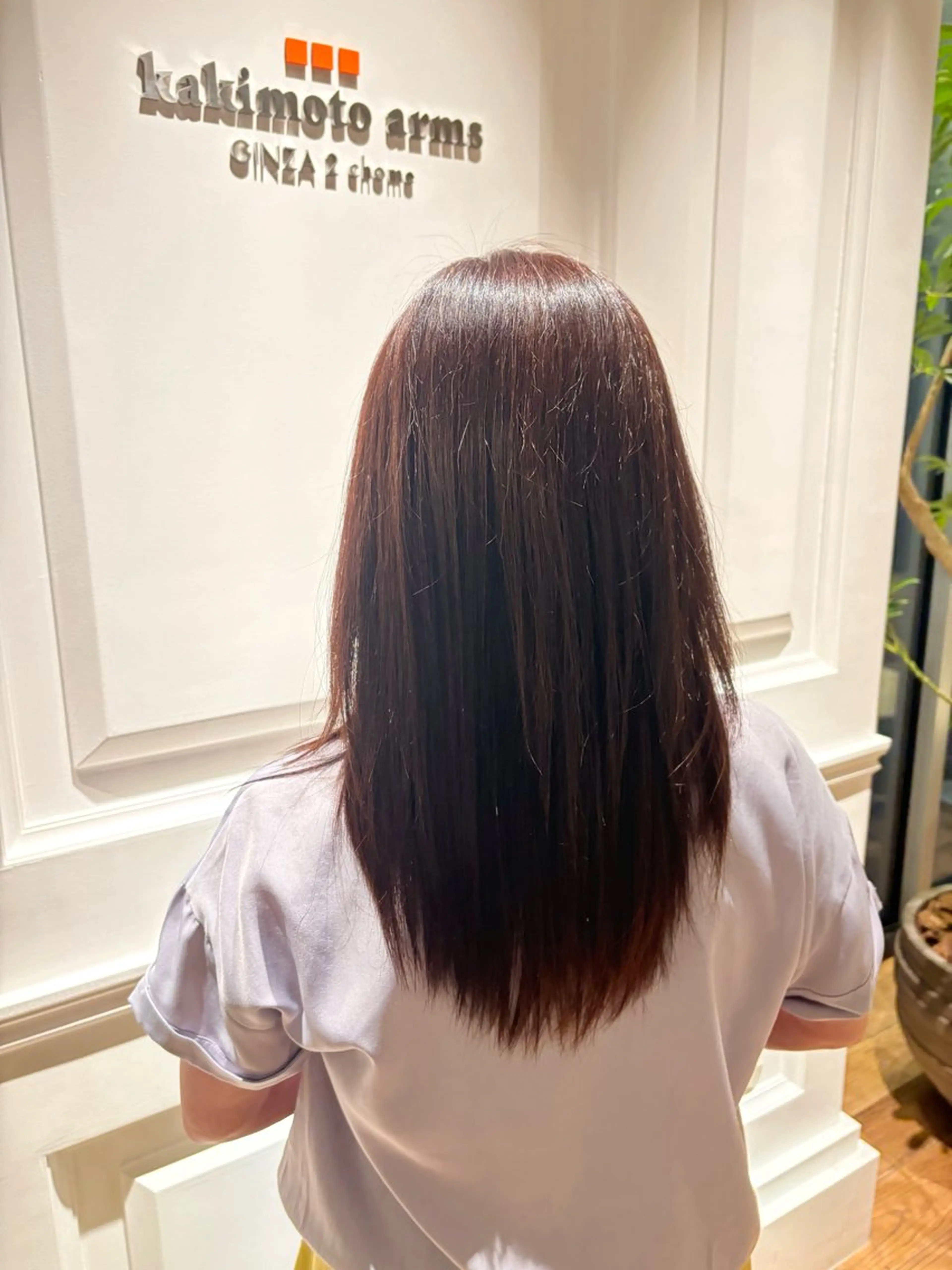 セミロング カラー THETAふじみ野店所属・金井 智也のヘアスタイル