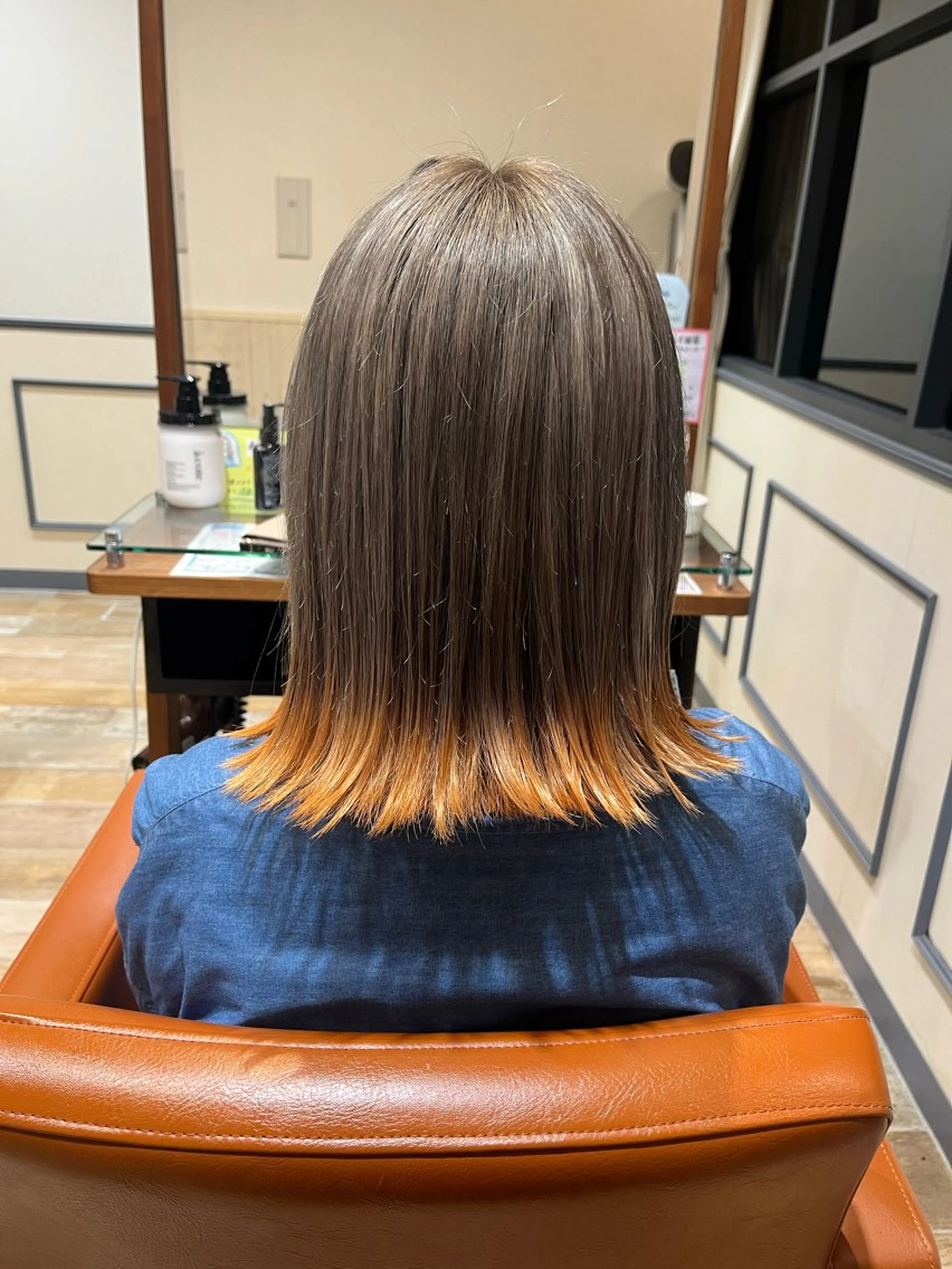 ミディアム 菊池 純香のヘアスタイル