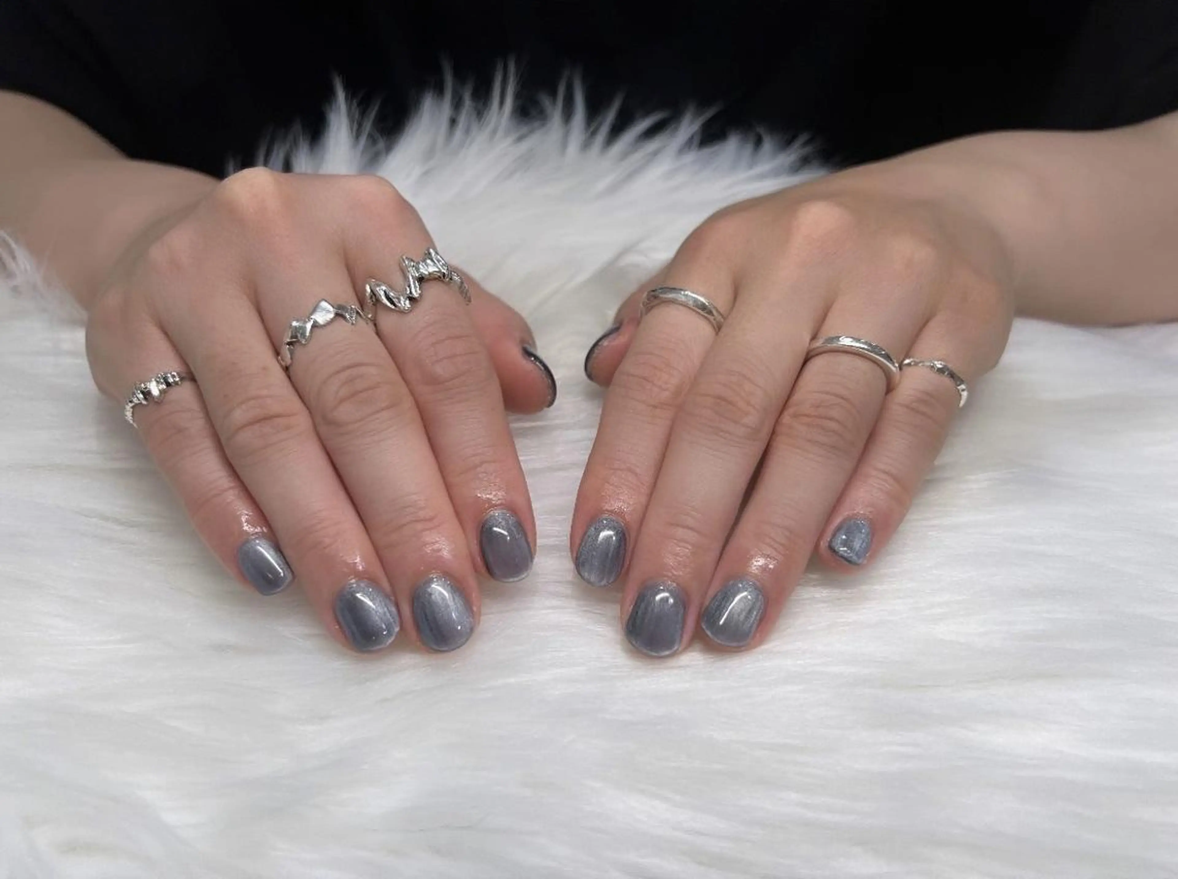 ネイル マグネットネイル Salon chou chou所属・chouchou renaのネイルデザイン