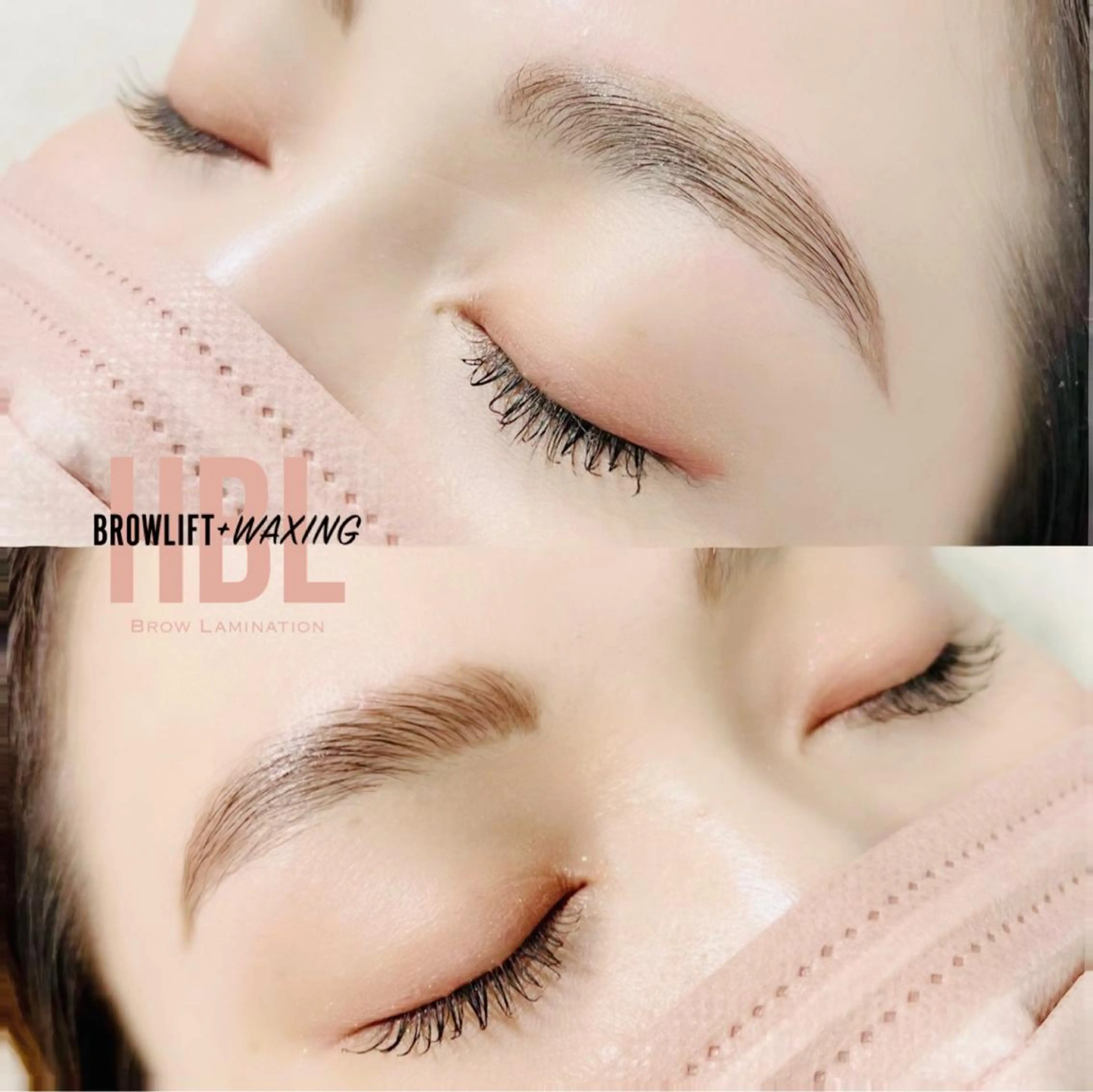 アイブロウ 眉カラー ハリウッドブロウリフト 眉毛ワックス脱毛 ワックス脱毛 その他(アイブロウ) eyelash presh yukaのマツエク・マツパデザイン