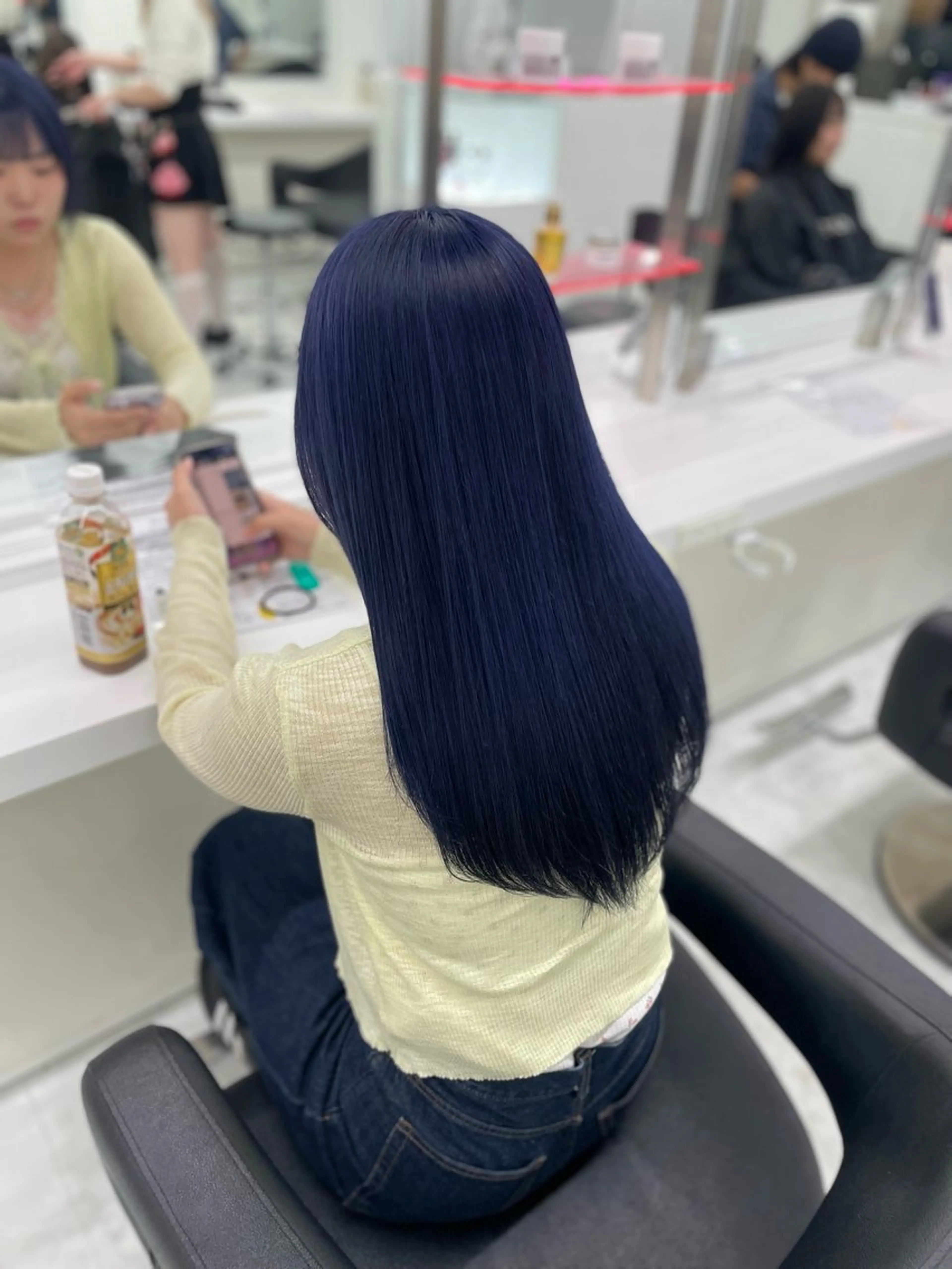 ロング カラー ヘアカラー トリートメント 💗トレンド暖色ヘア Natsumi 💗のヘアスタイル