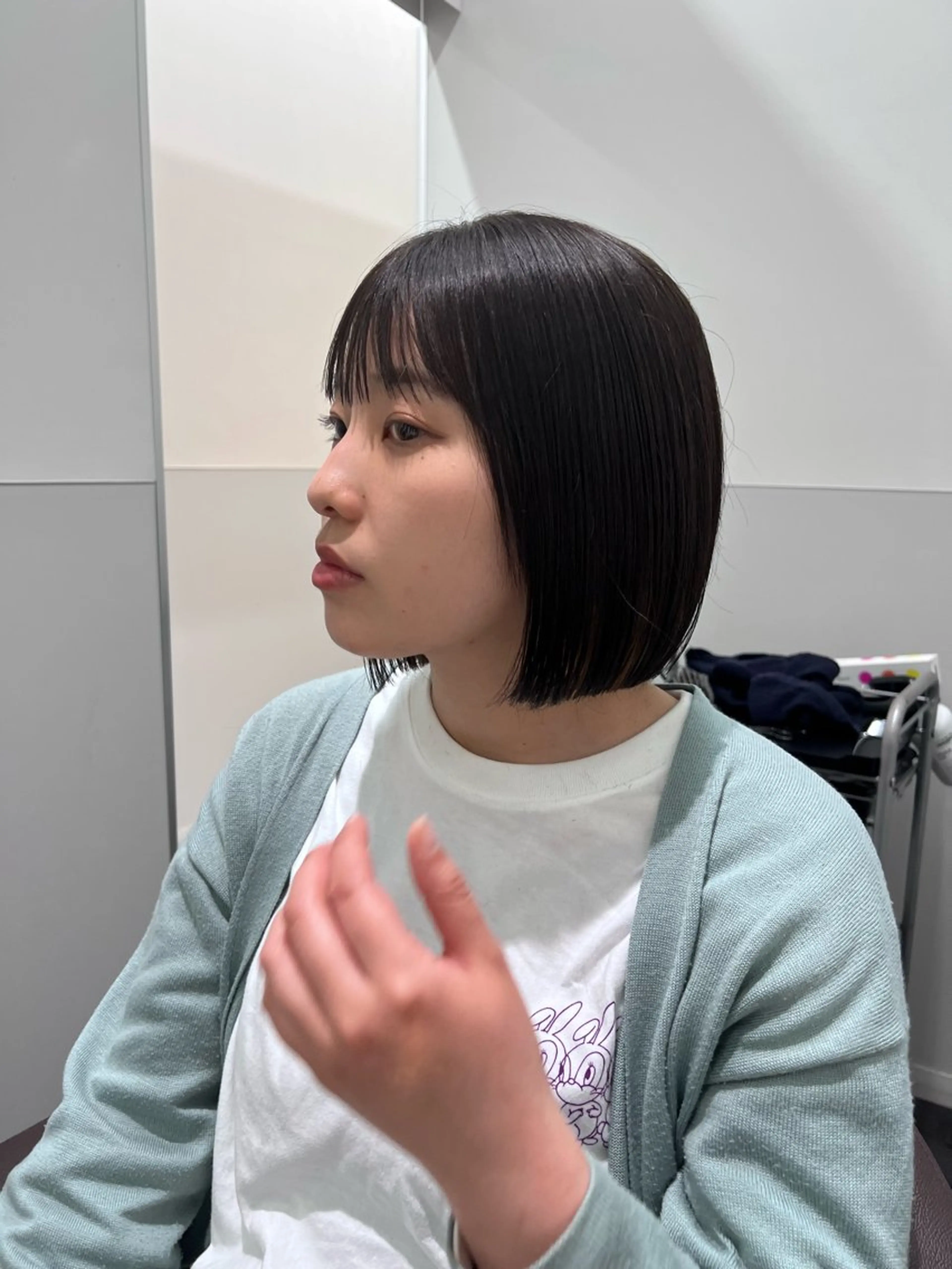 カット+地毛風ストレート＋トリートメントの写真