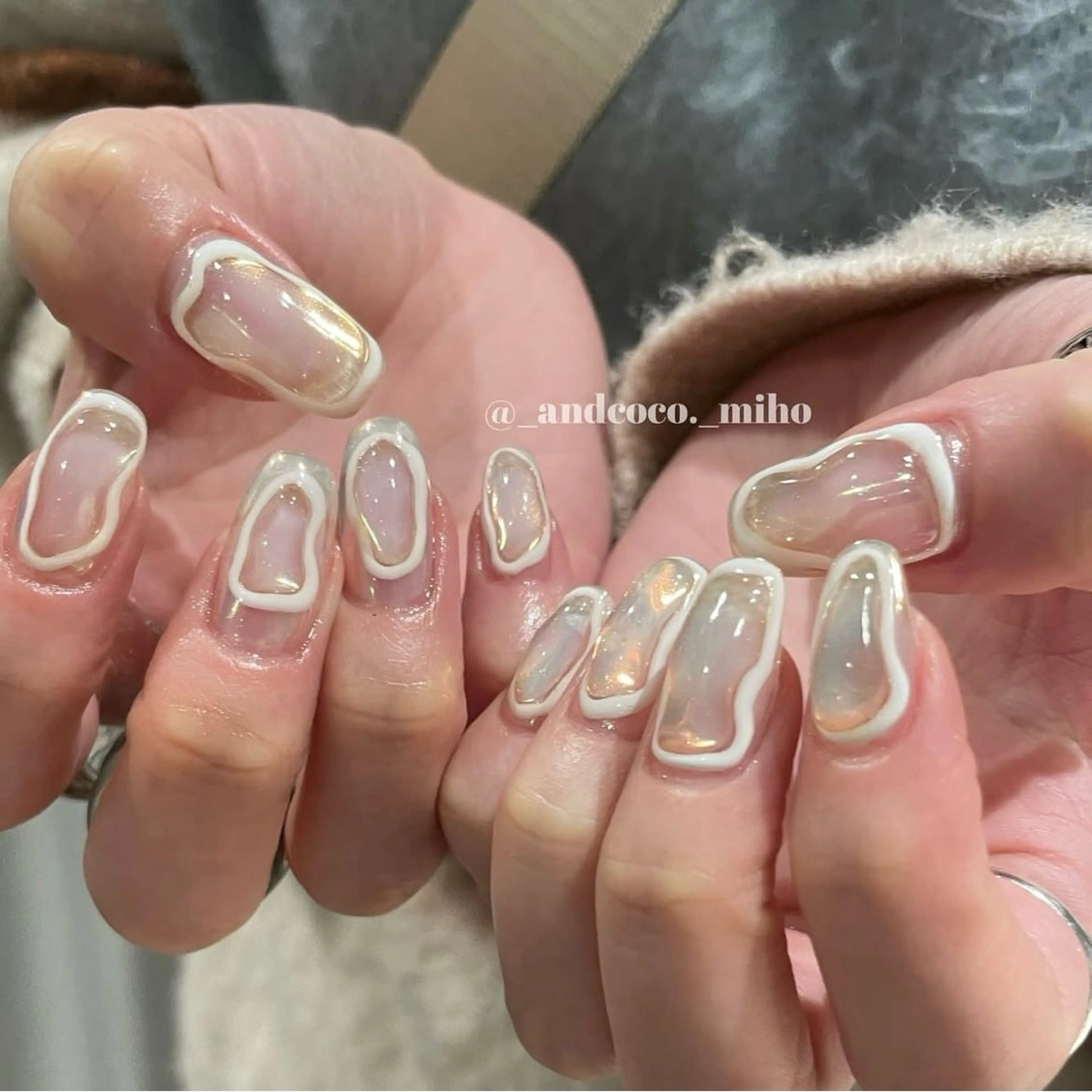 ネイル And  & coco. eyelash & nail所属・Nailist〻 mihoのネイルデザイン