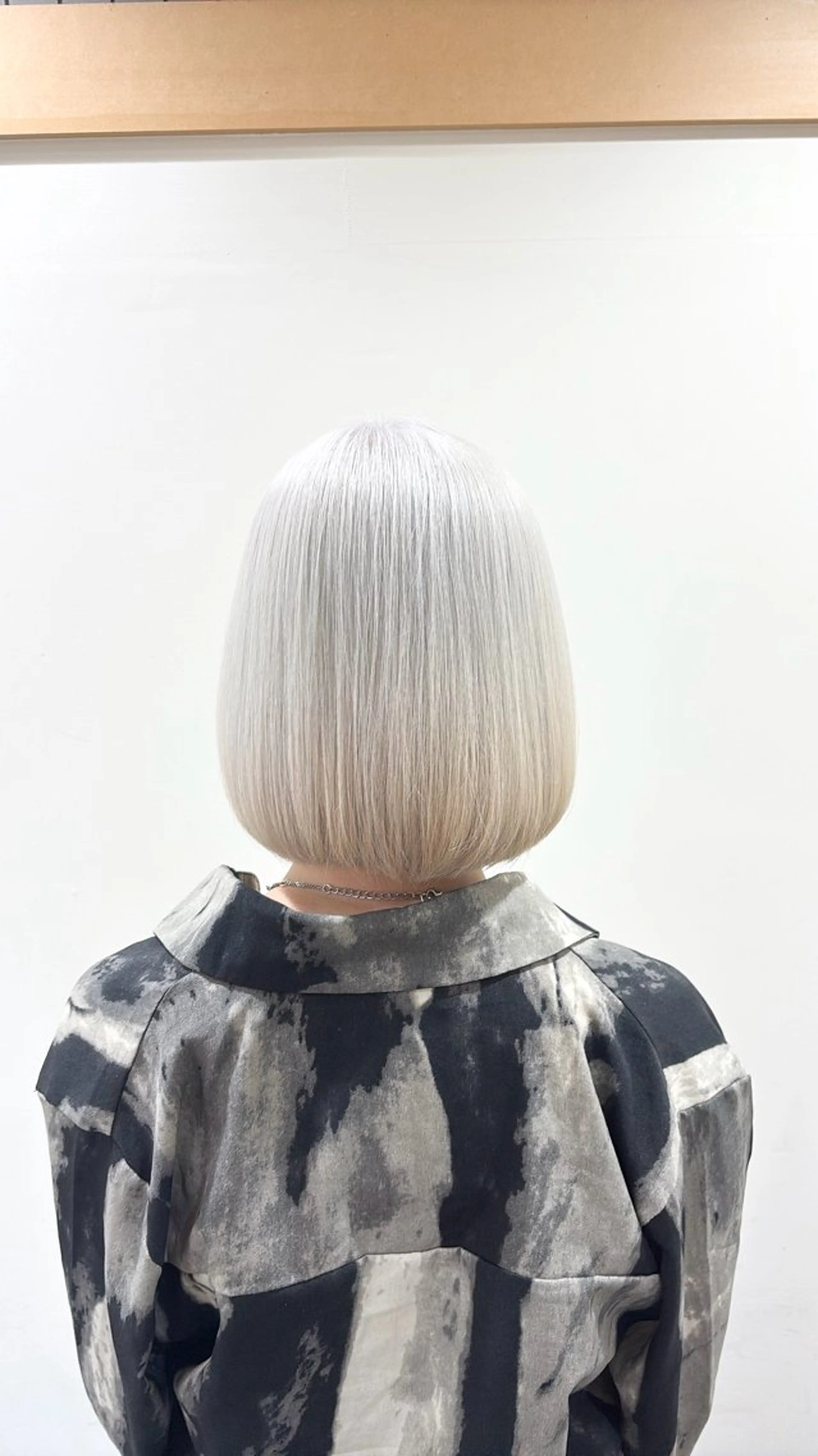 ショート カラー ブリーチ特化/透明感 カラー森山陽向のヘアスタイル