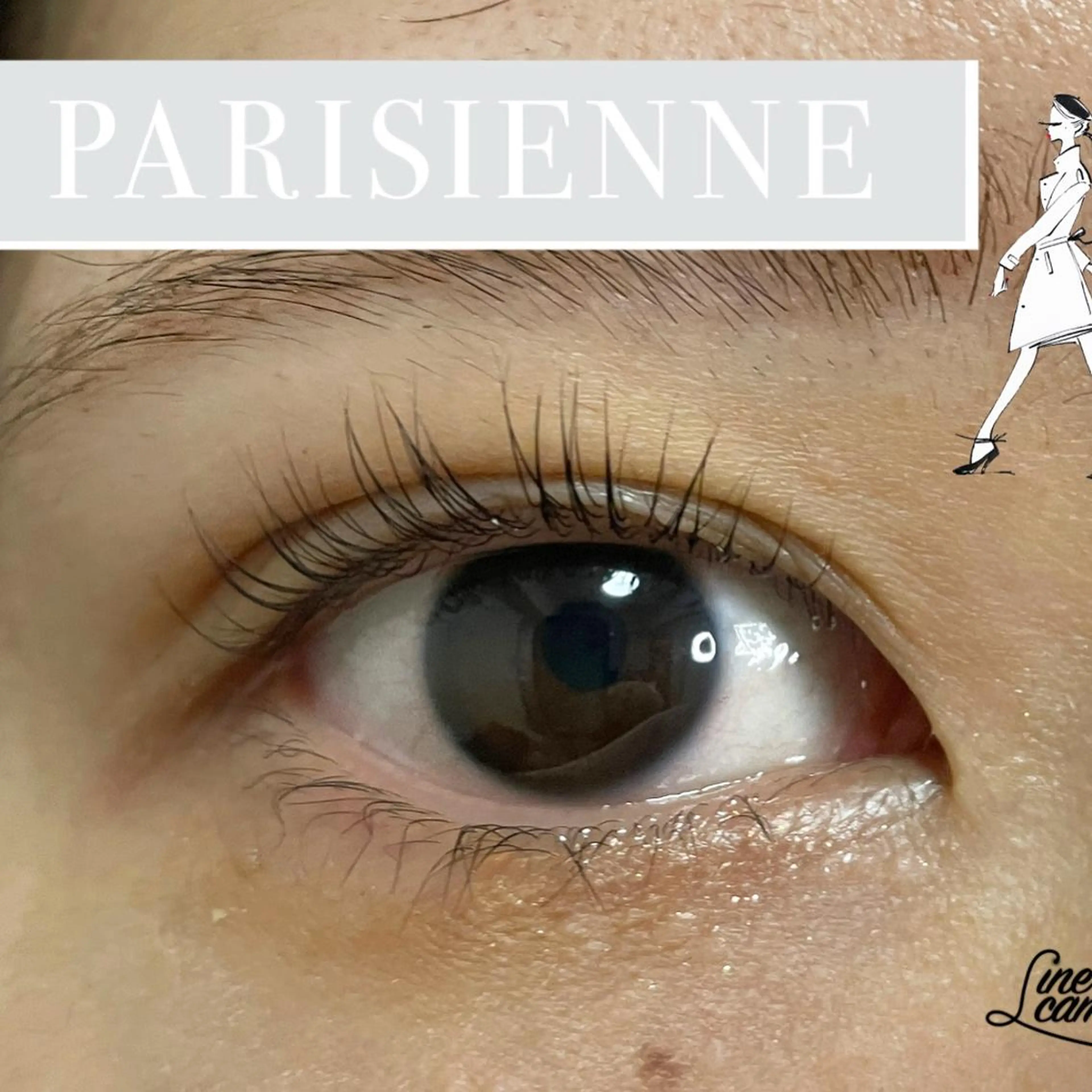 マツエク・マツパ パリジェンヌラッシュリフト NailandEye Lucaの眉毛・アイブロウイメージ