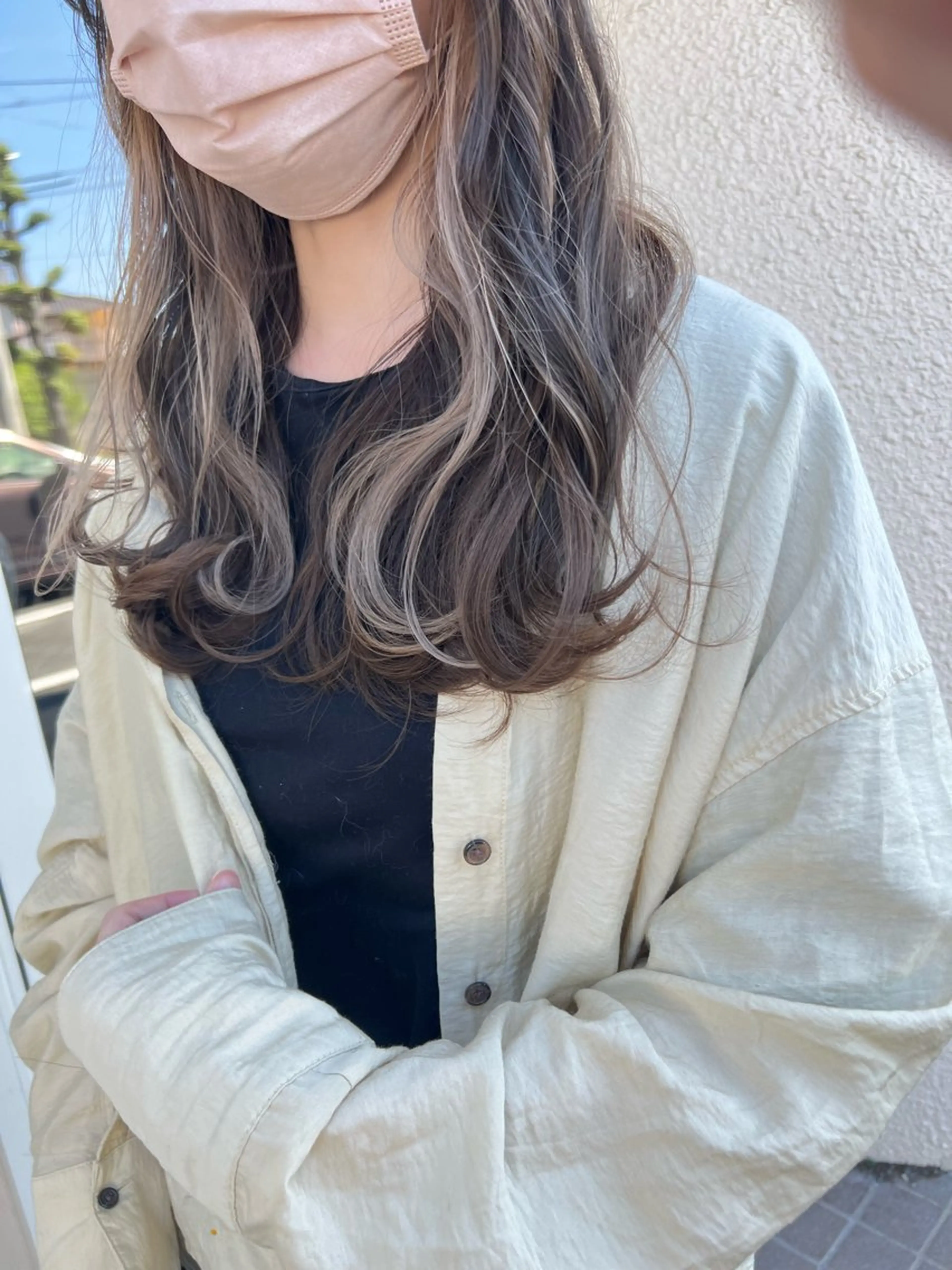 ミディアム ボブ 髪質改善 韓国風ヘア レイヤーカット 縮毛矯正 suii..hair designのヘアスタイル
